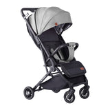 Tulano Milan grijs-zwarte kinderwagen opvouwbaar tot 22 kg
