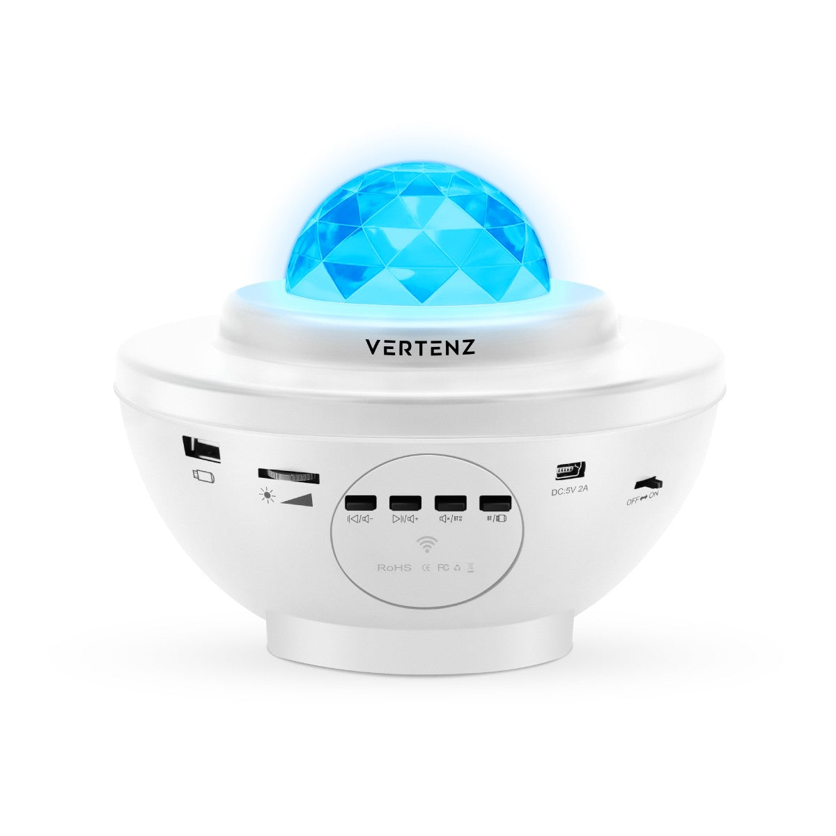 VERTENZ Magic 10 witte sterprojector