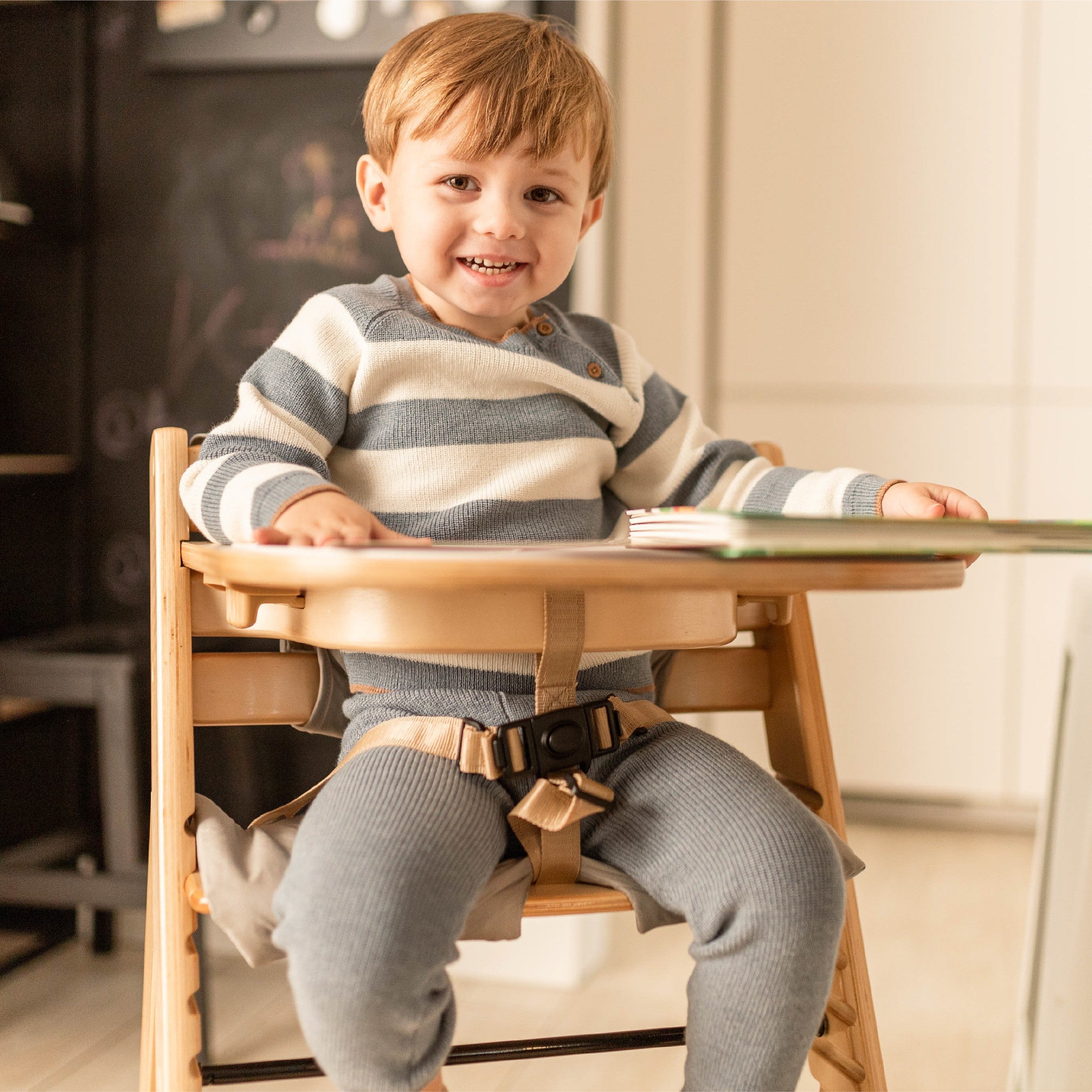 OUTLET Tulano Morsel 40 Houten eetstoel naturel