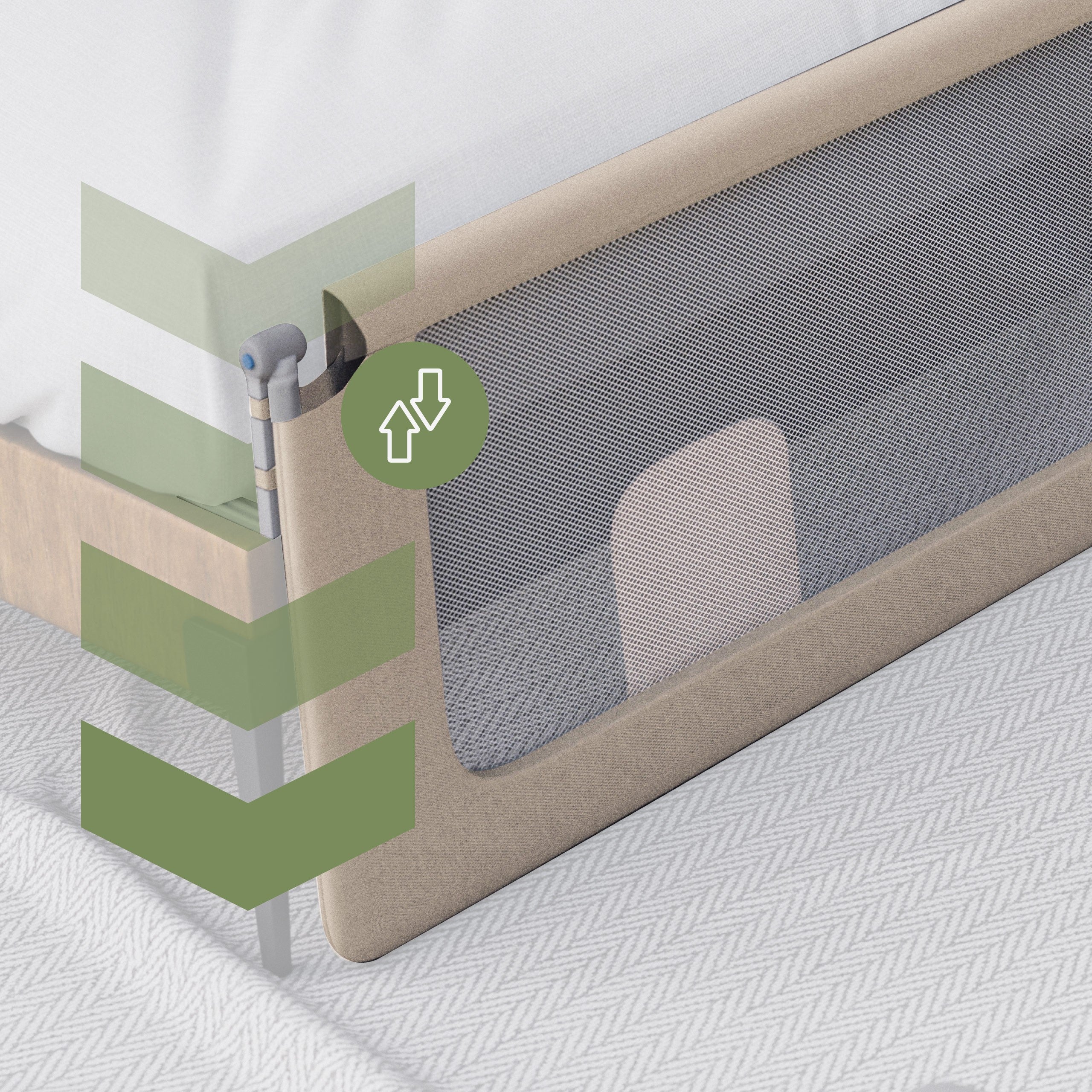 Bedhek 200cm Tulano Cover 30 Beige