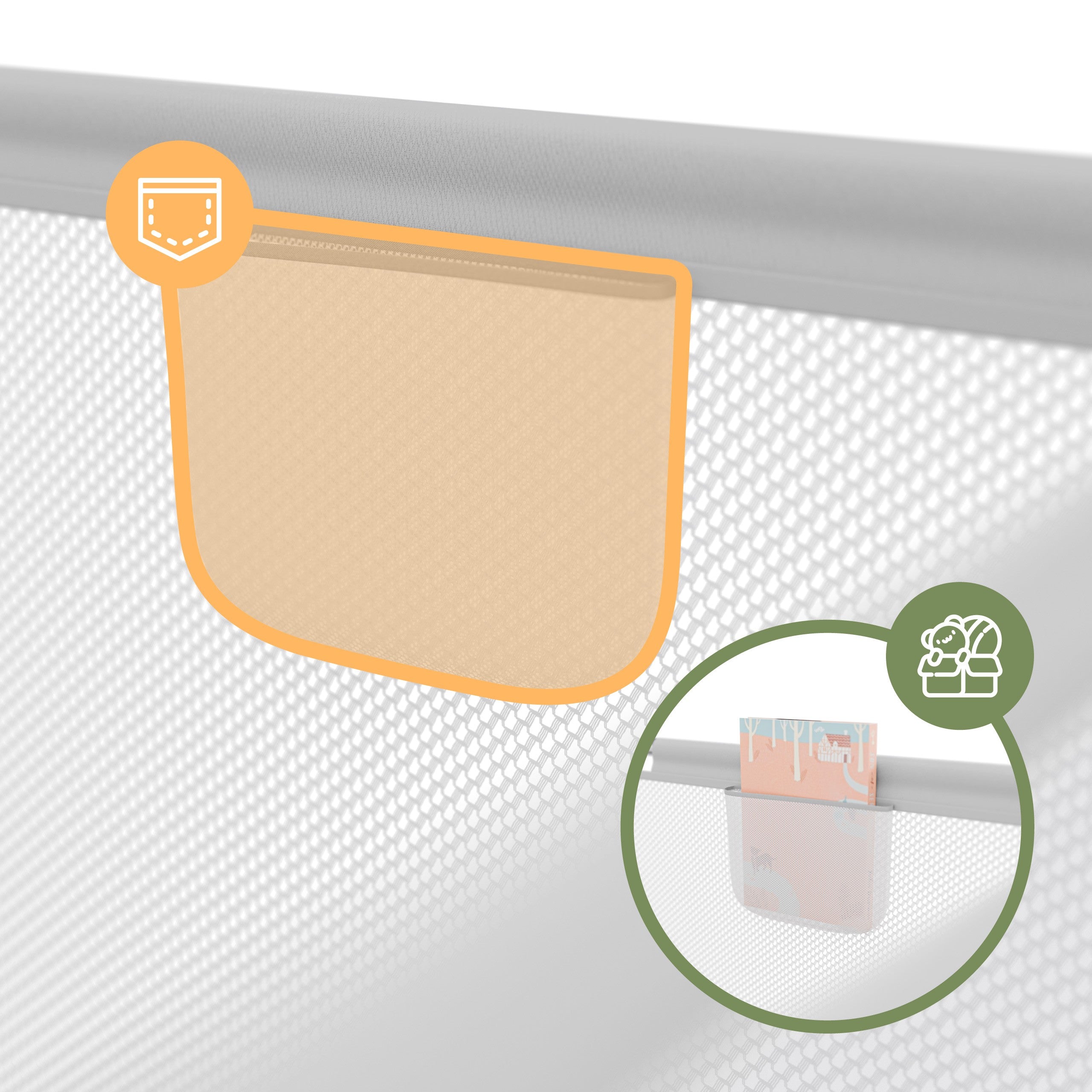 OUTLET Babybed Tulano Cozy 28 Grijs - 200 cm