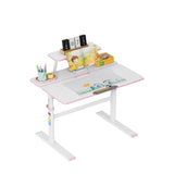Mark Adler Study 3.7 Roze 90 cm verstelbaar kinderbureau