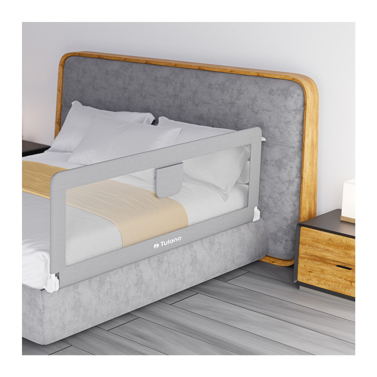 Veiligheidshek voor bed 200 cm Tulano Cover 20