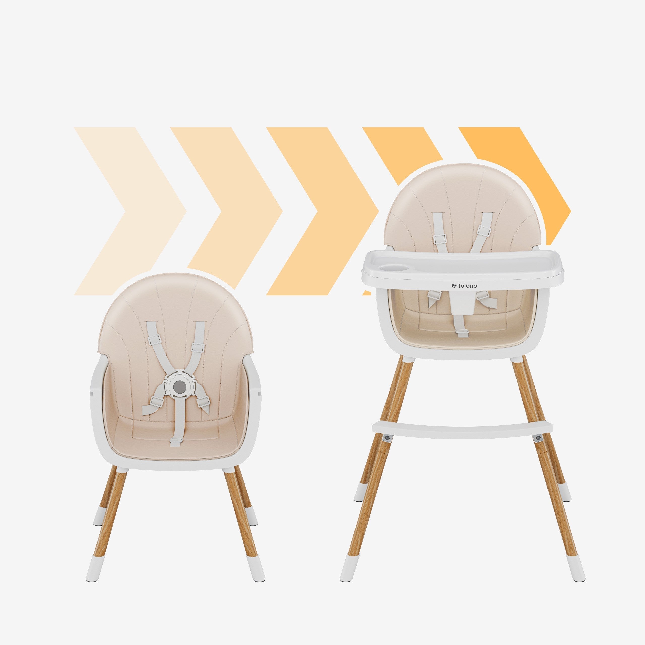 OUTLET Voederstoel Tulano Morsel Beige