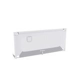 Veiligheidshek voor bed 160cm Tulano Cover 46 Wit-Grijs