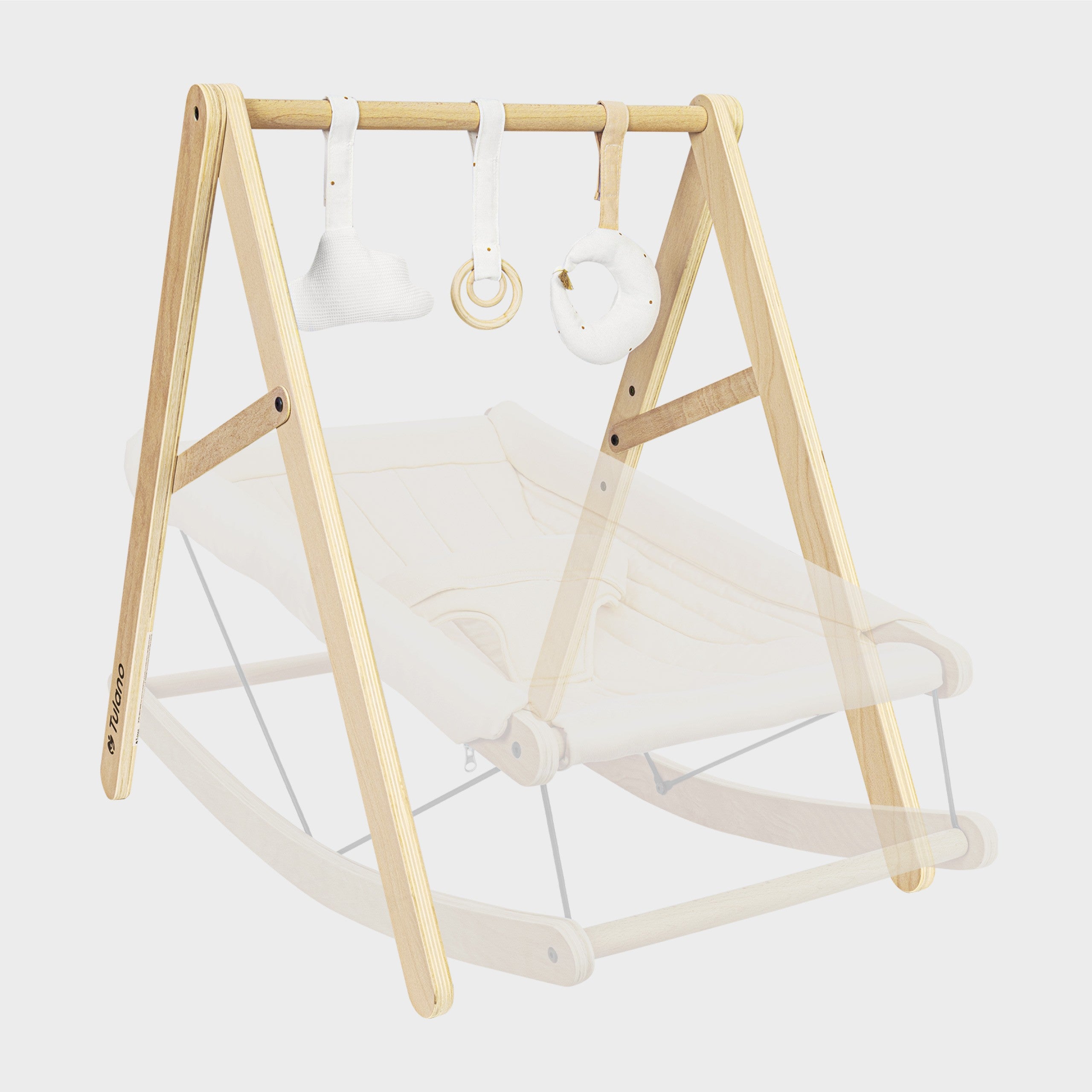2-in-1 Ligstoel Tulano Moon 45 Beige