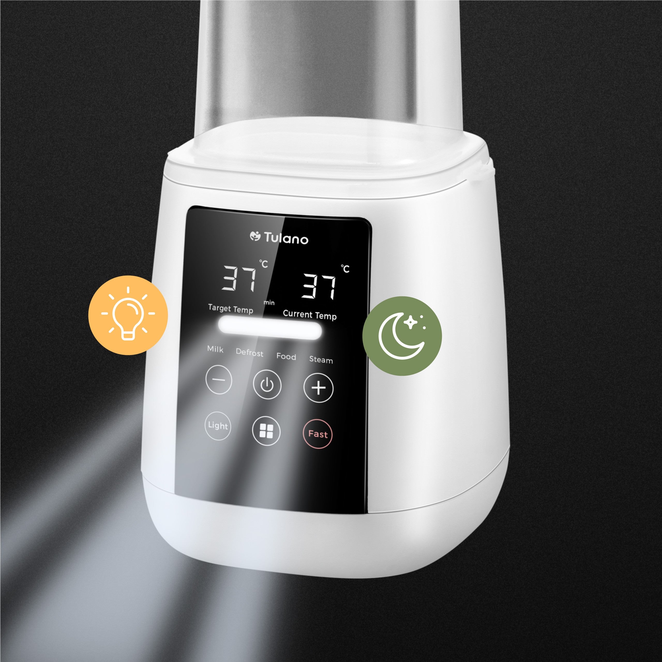 Tulano Ellie 35 flessenwarmer en sterilisator