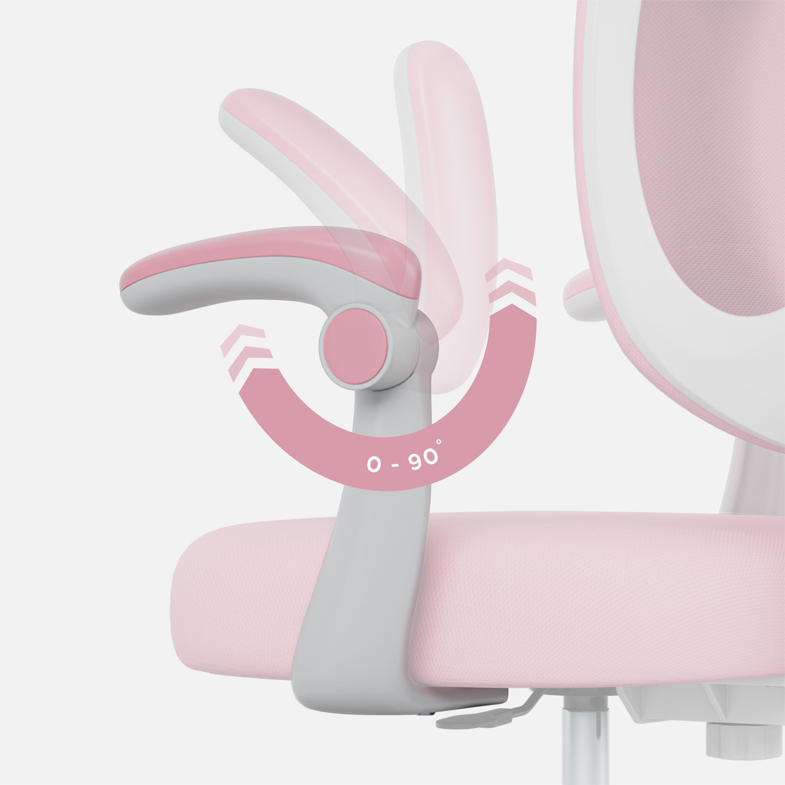 Mark Adler Junior 4.6 Roze ergonomische kinderstoel