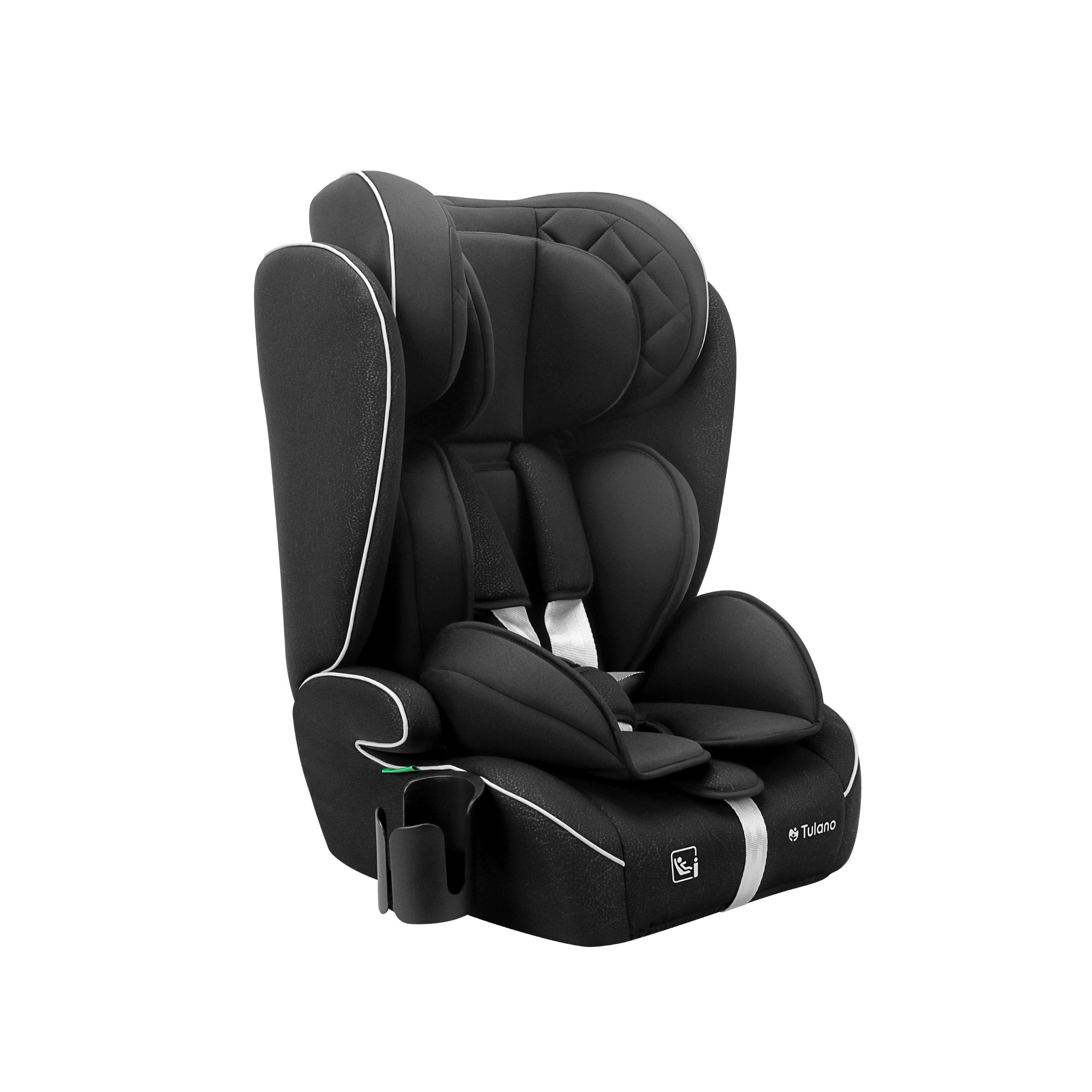 OUTLET Tulano Zooma 25 Zwart 76 -150cm I-Size autostoel