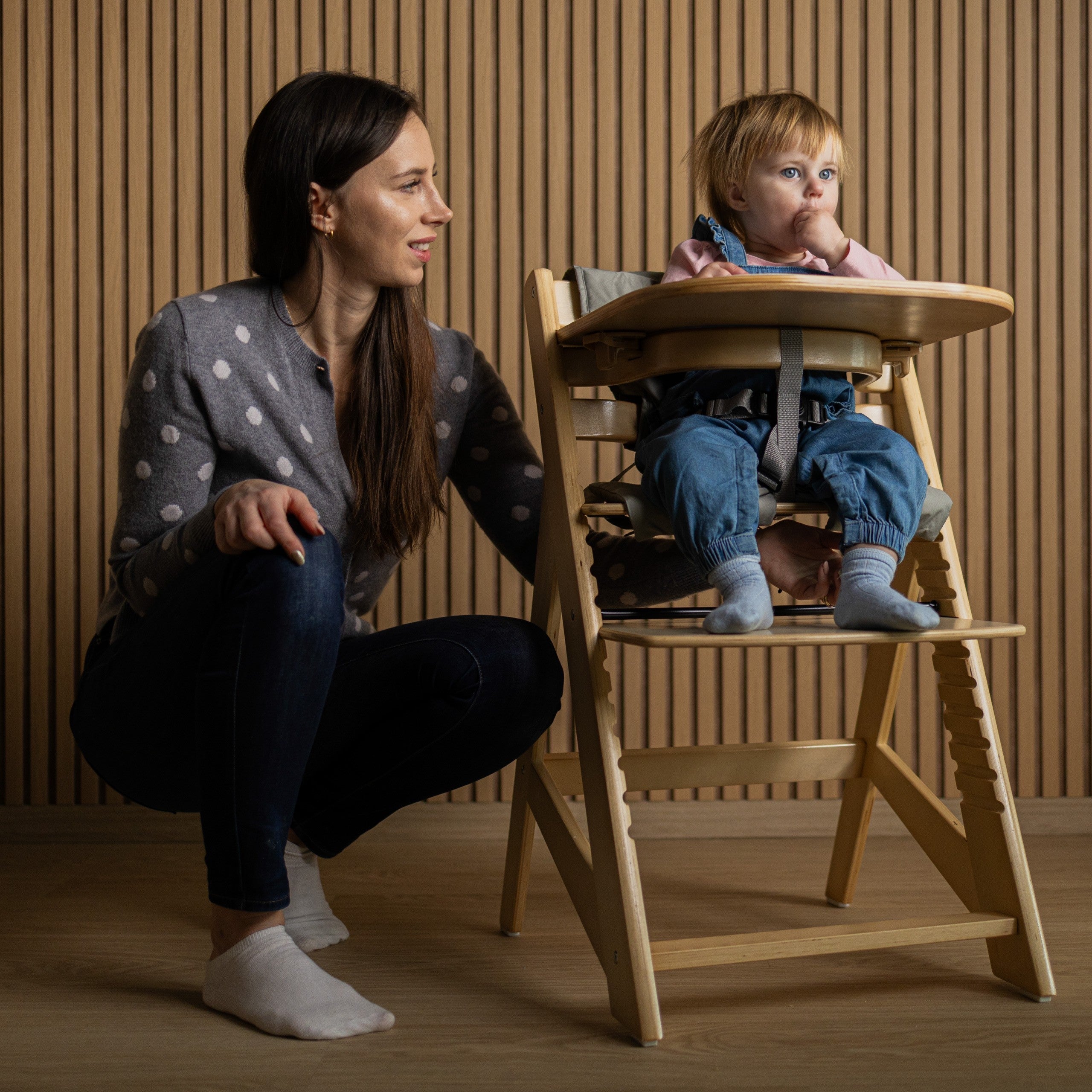 OUTLET Tulano Morsel 40 Houten eetstoel naturel