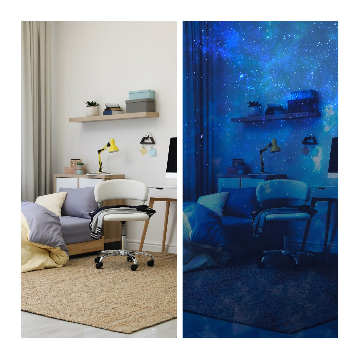 VERTENZ Magic 10 witte sterprojector