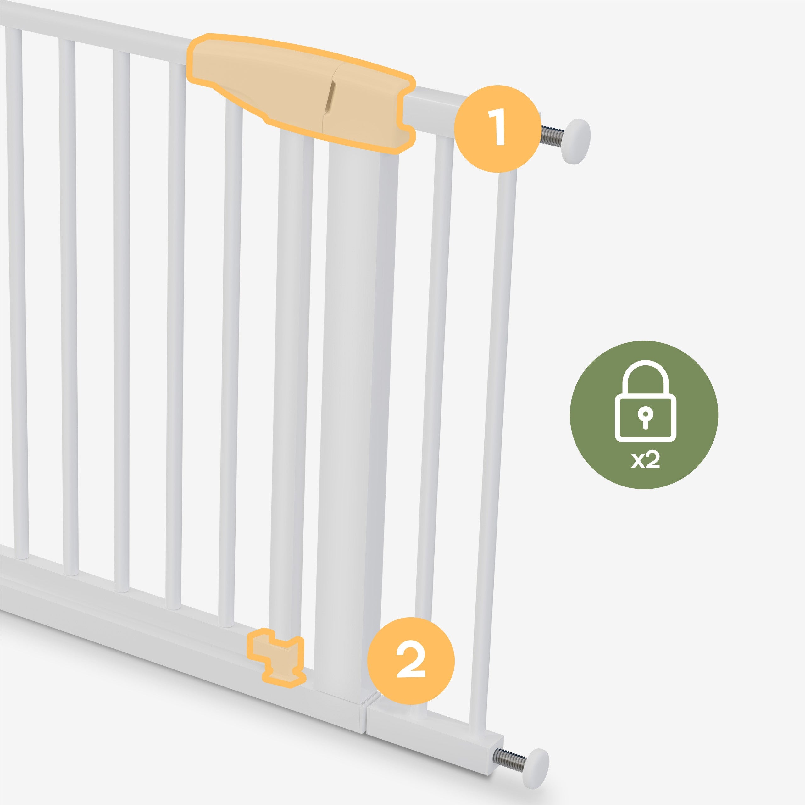 Tulano Guardian 3,5 witte spacer bar