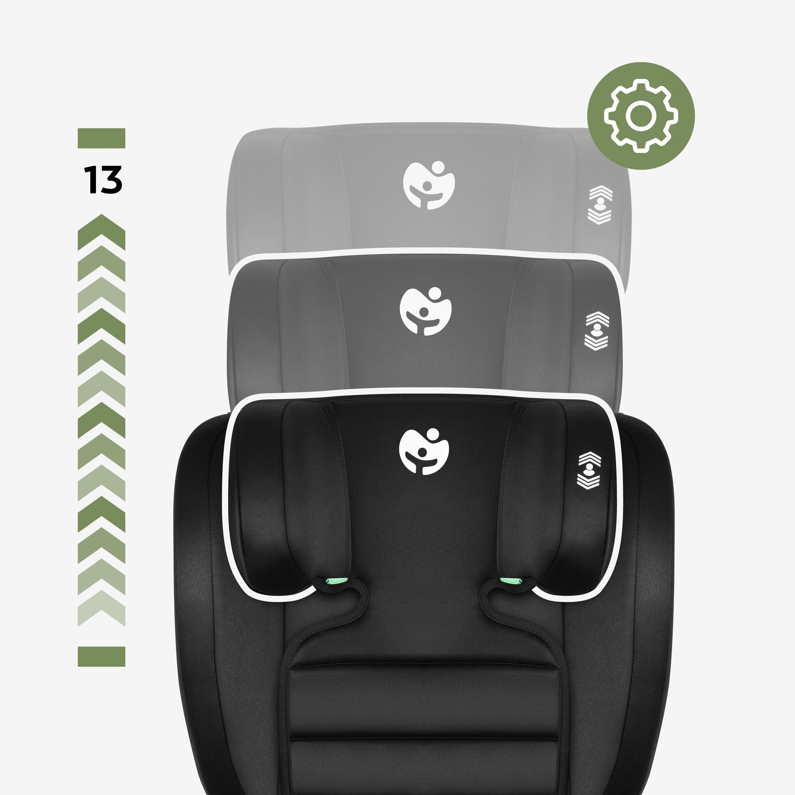 Tulano Joy 25 Zwart 100-150cm I-maat autostoel