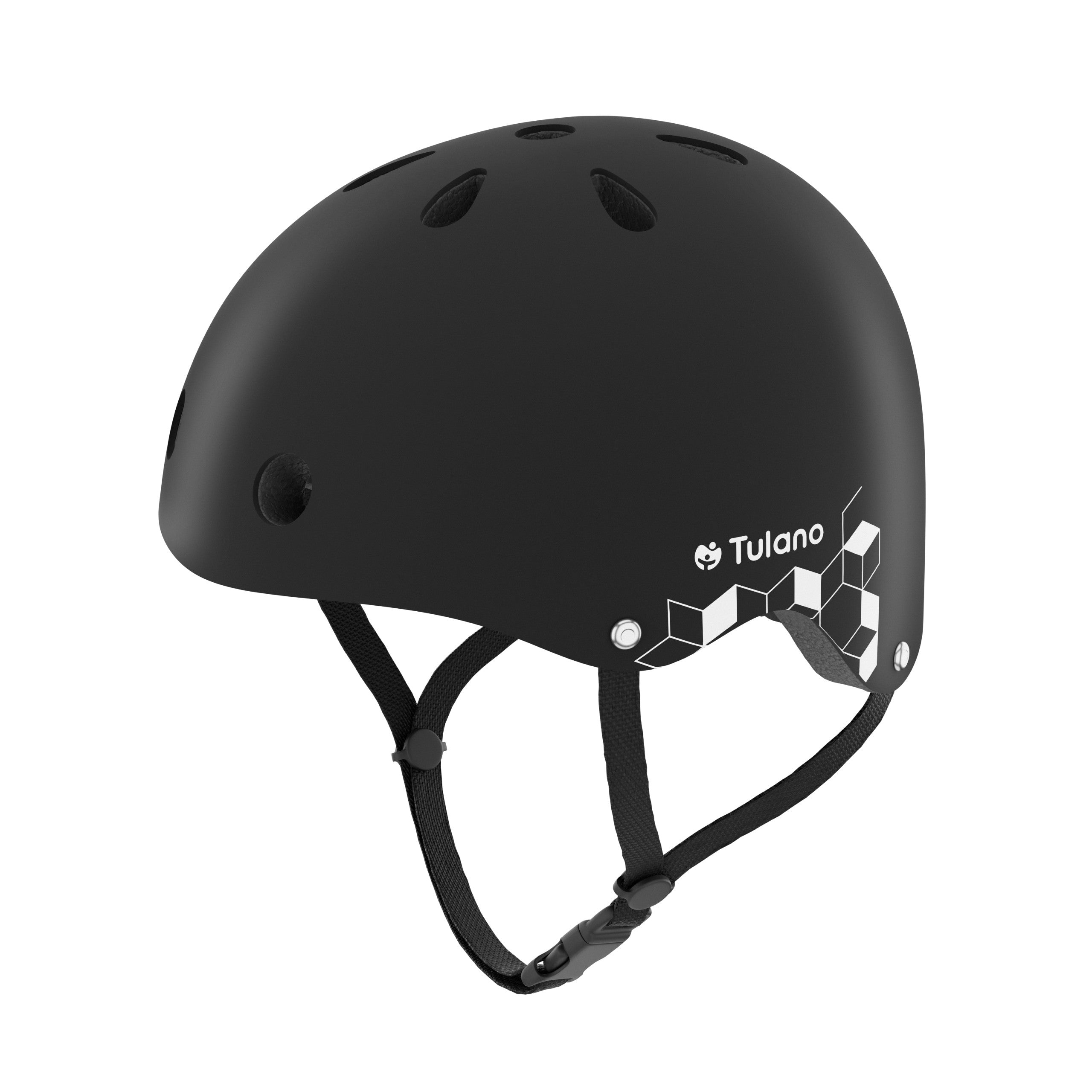 Tulano Turtle 35 Kinderhelm Zwart