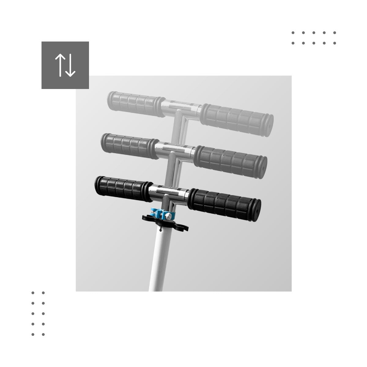 Tulano Rookie 40 Witte LED scooter