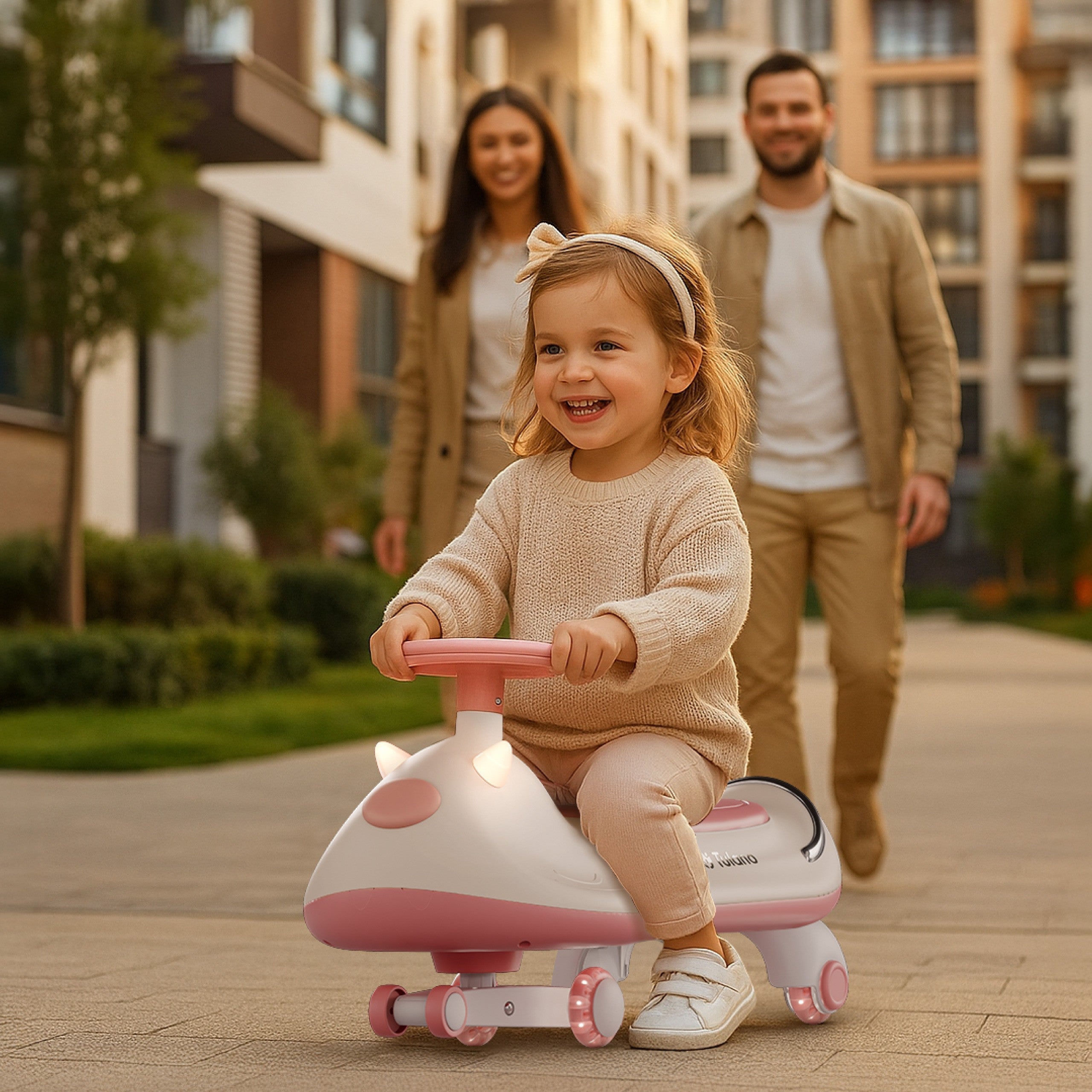 OUTLET Zwaartekracht LED Tulano Focus 45 Roze voor kinderen