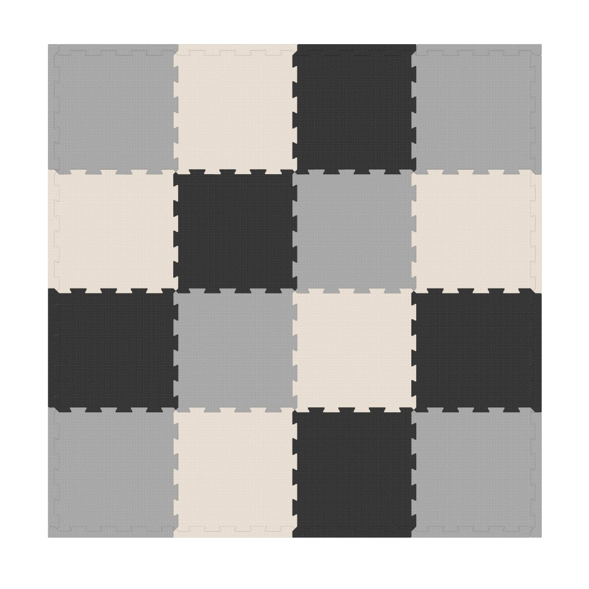 Puzzel schuimrubberen mat 16 st. TULANO Gioco 16