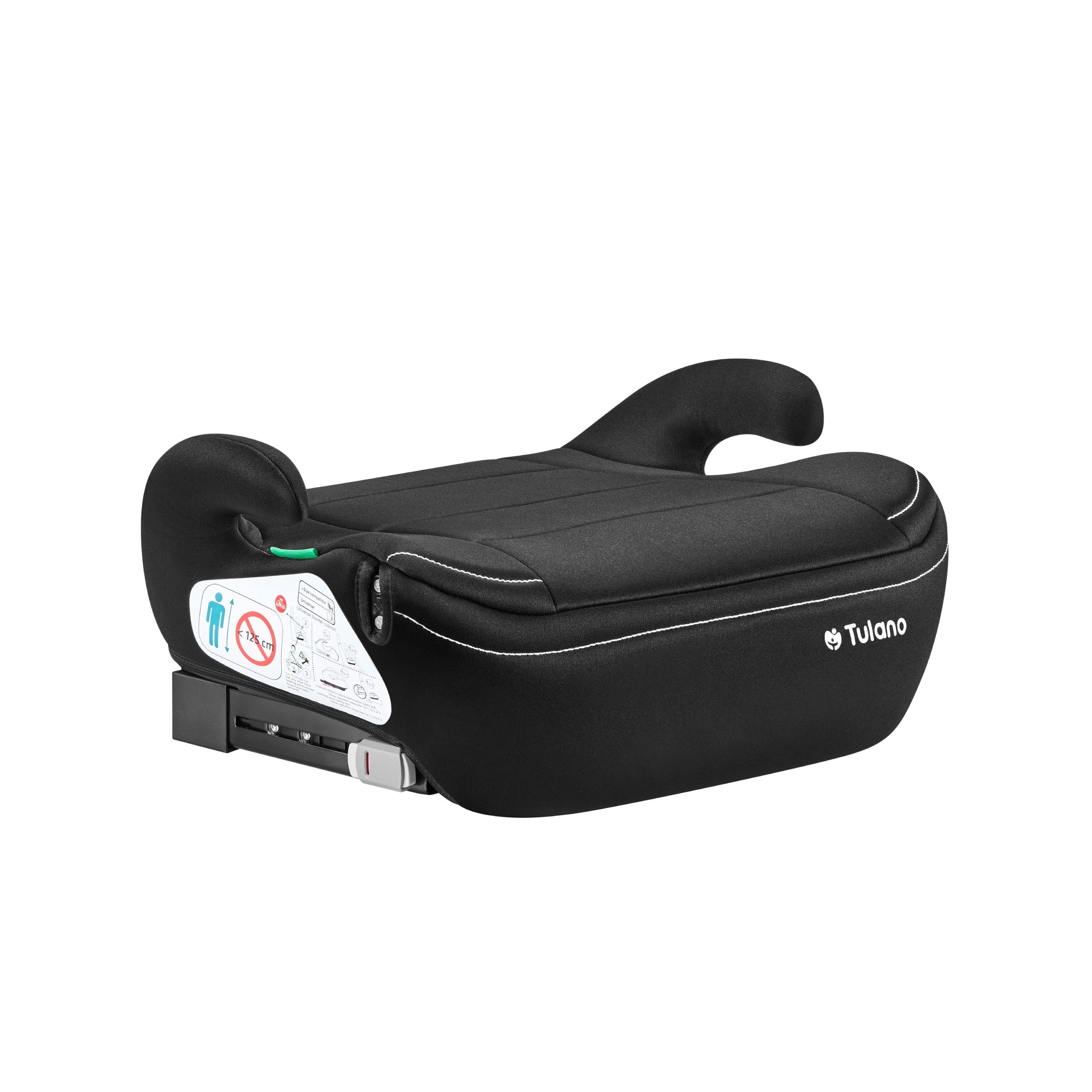Tulano Cabby 30 Zwart 125-150cm I-Size basis autostoel