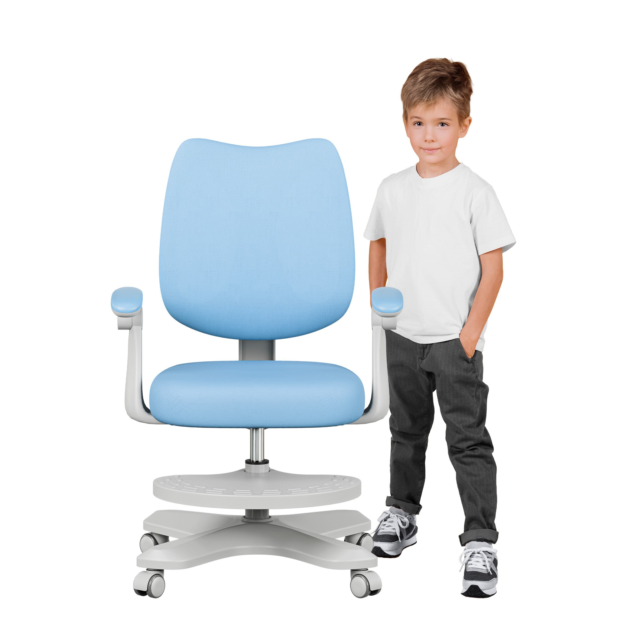 OUTLET Ergonomische kinderstoel Mark Adler Junior 4,6 Blauw