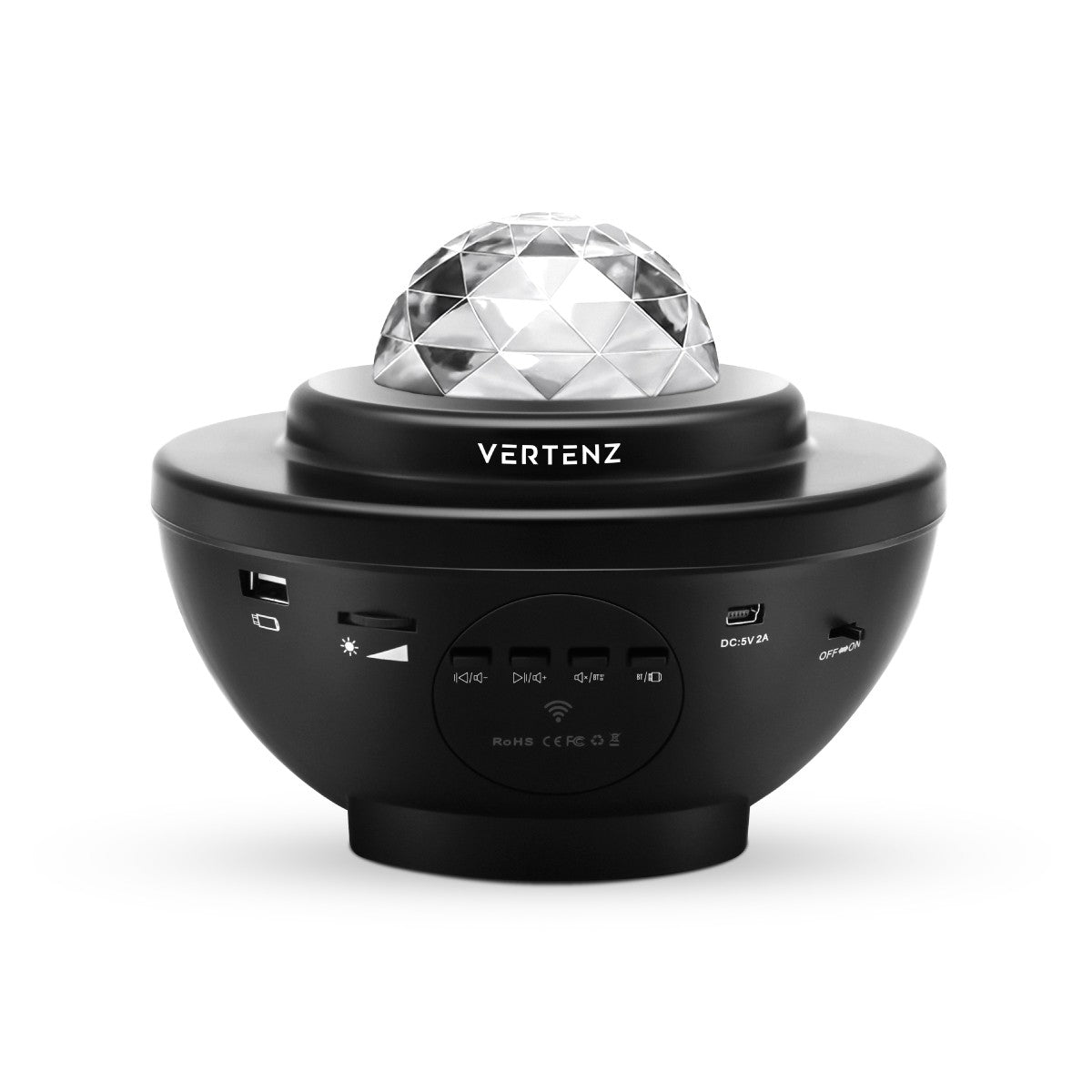 VERTENZ Magic 10 zwarte sterprojector