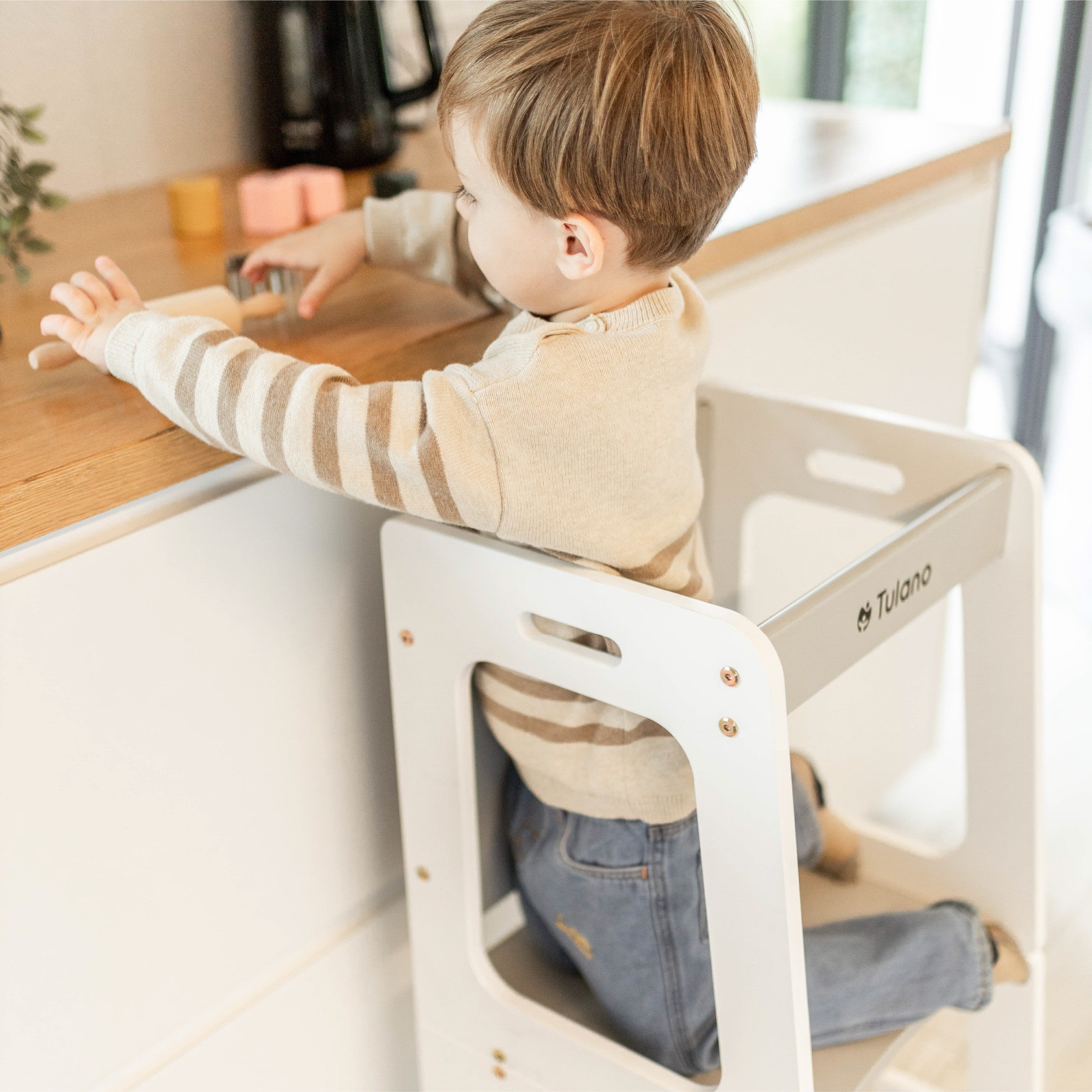 Keukenhulp voor kinderen 3in1 Tulano Mooby 35