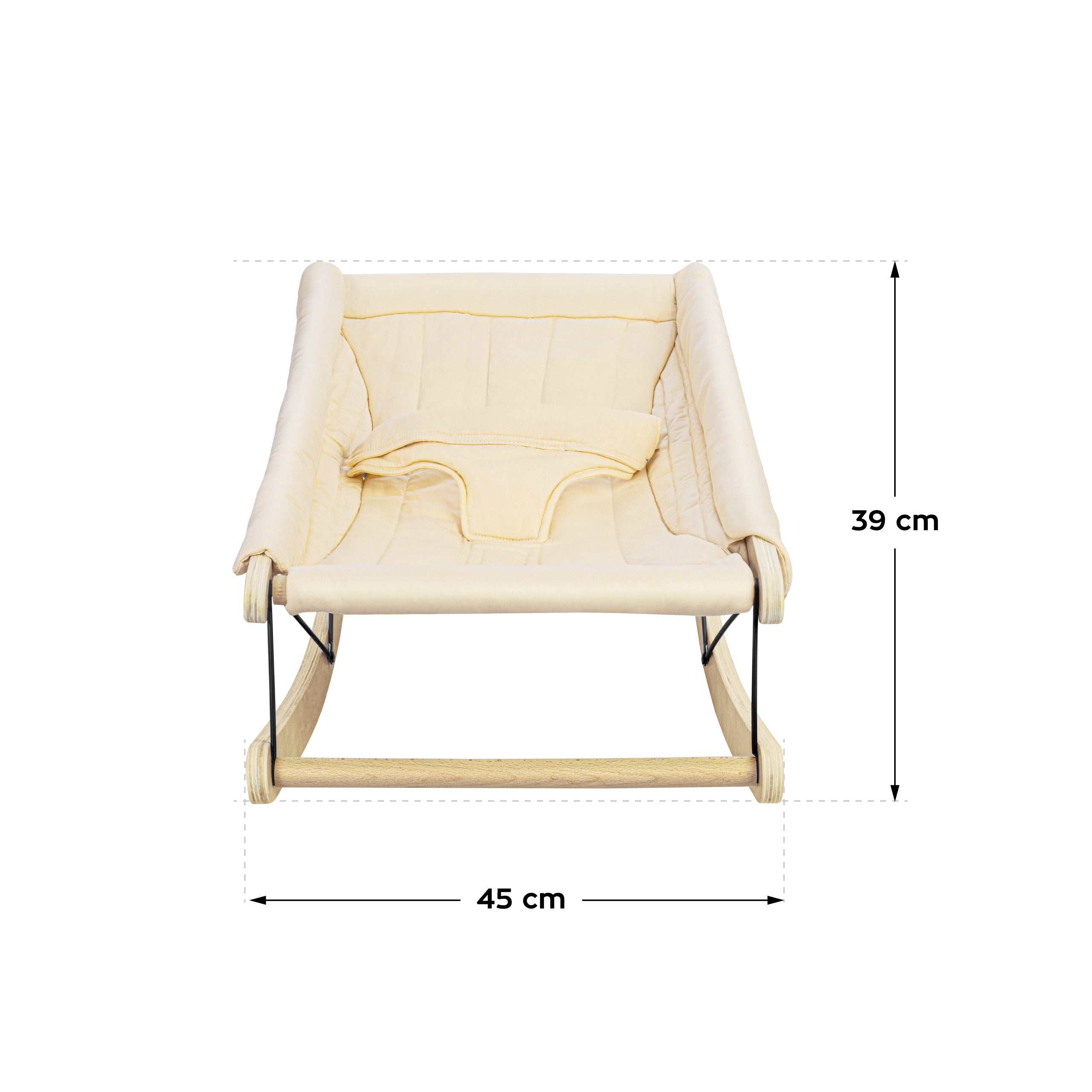 2-in-1 Ligstoel Tulano Moon 45 Beige