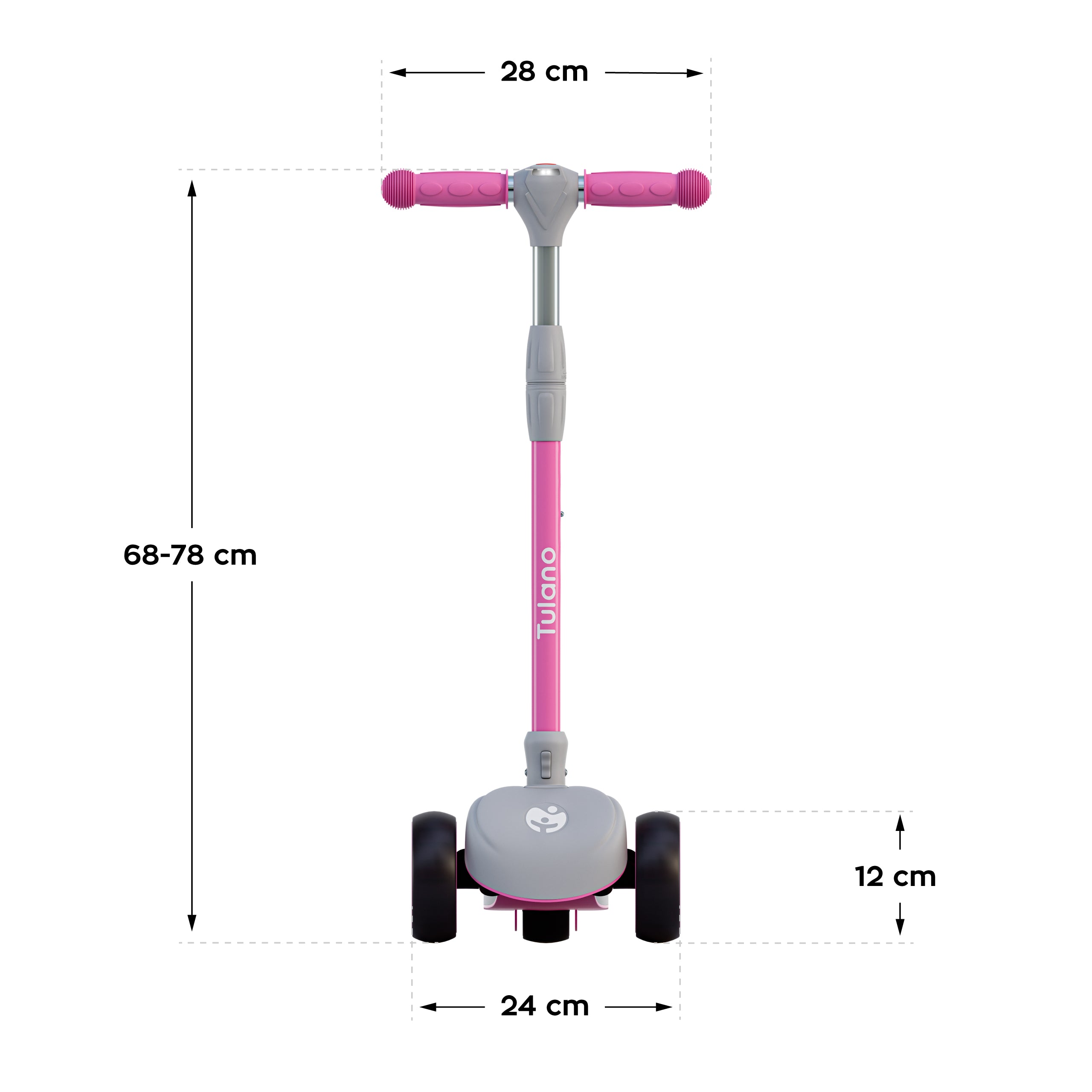 LED Rookie 15 Roze loopstep voor kinderen