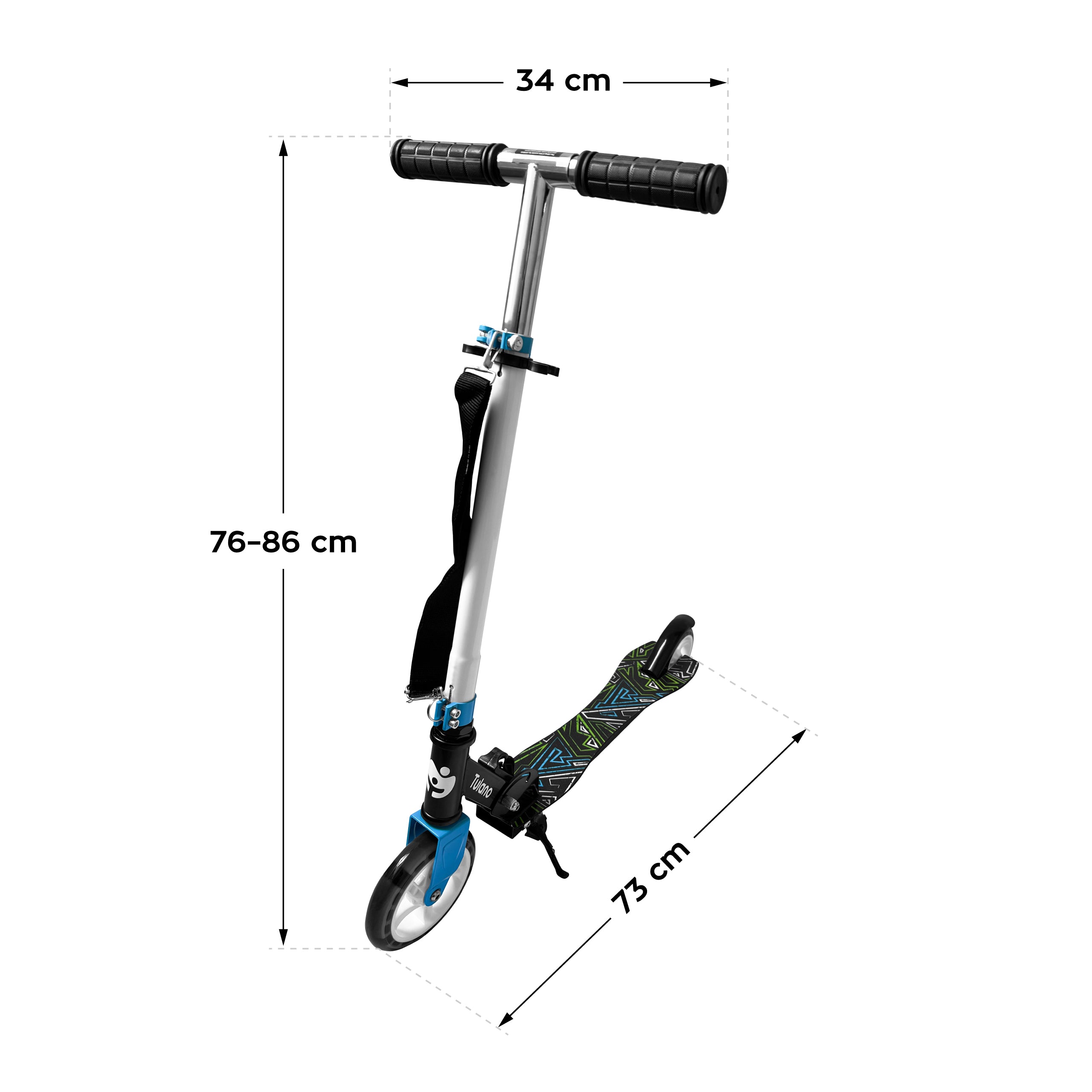 Tulano Rookie 40 Witte LED scooter