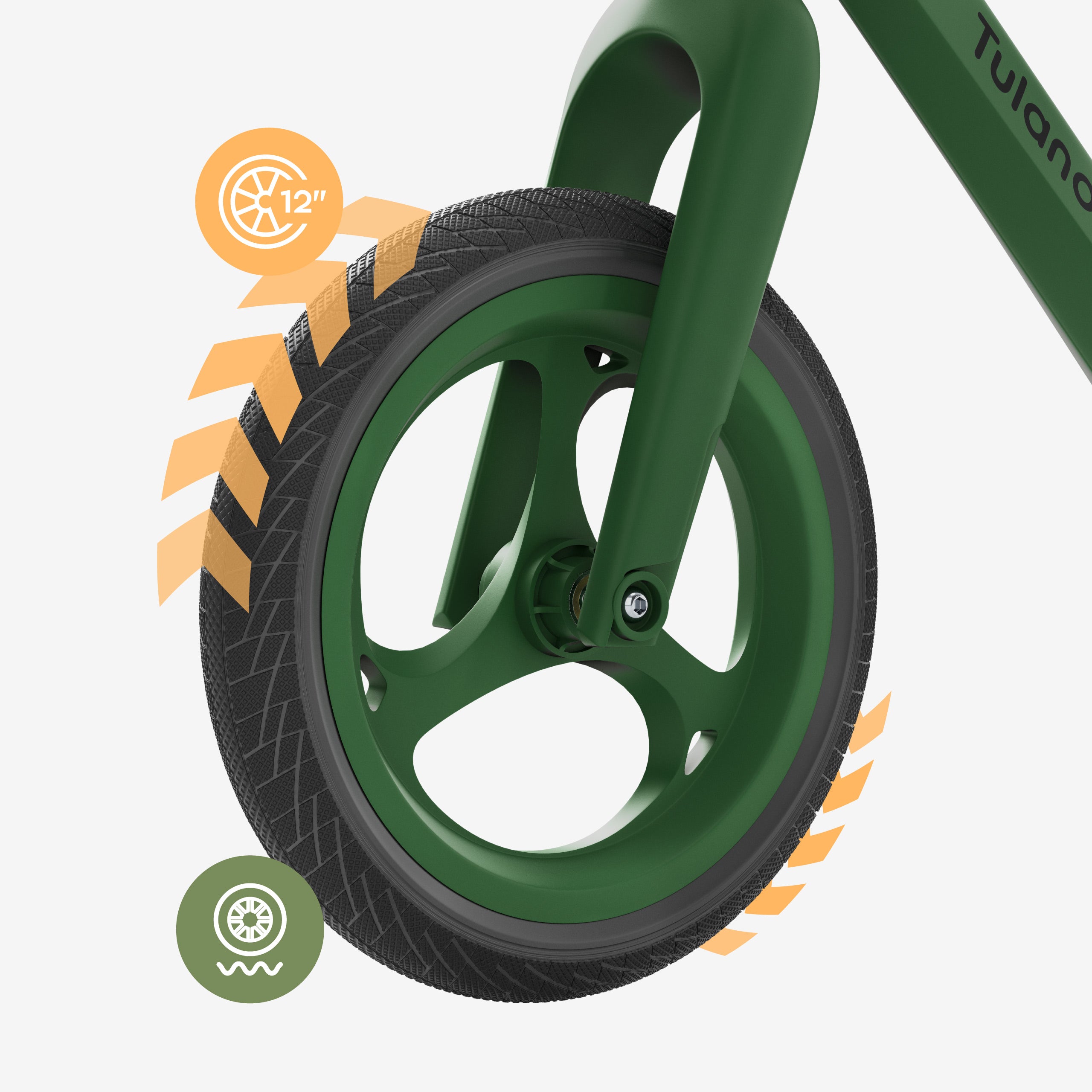 Tulano Route 45 Groene crossfiets