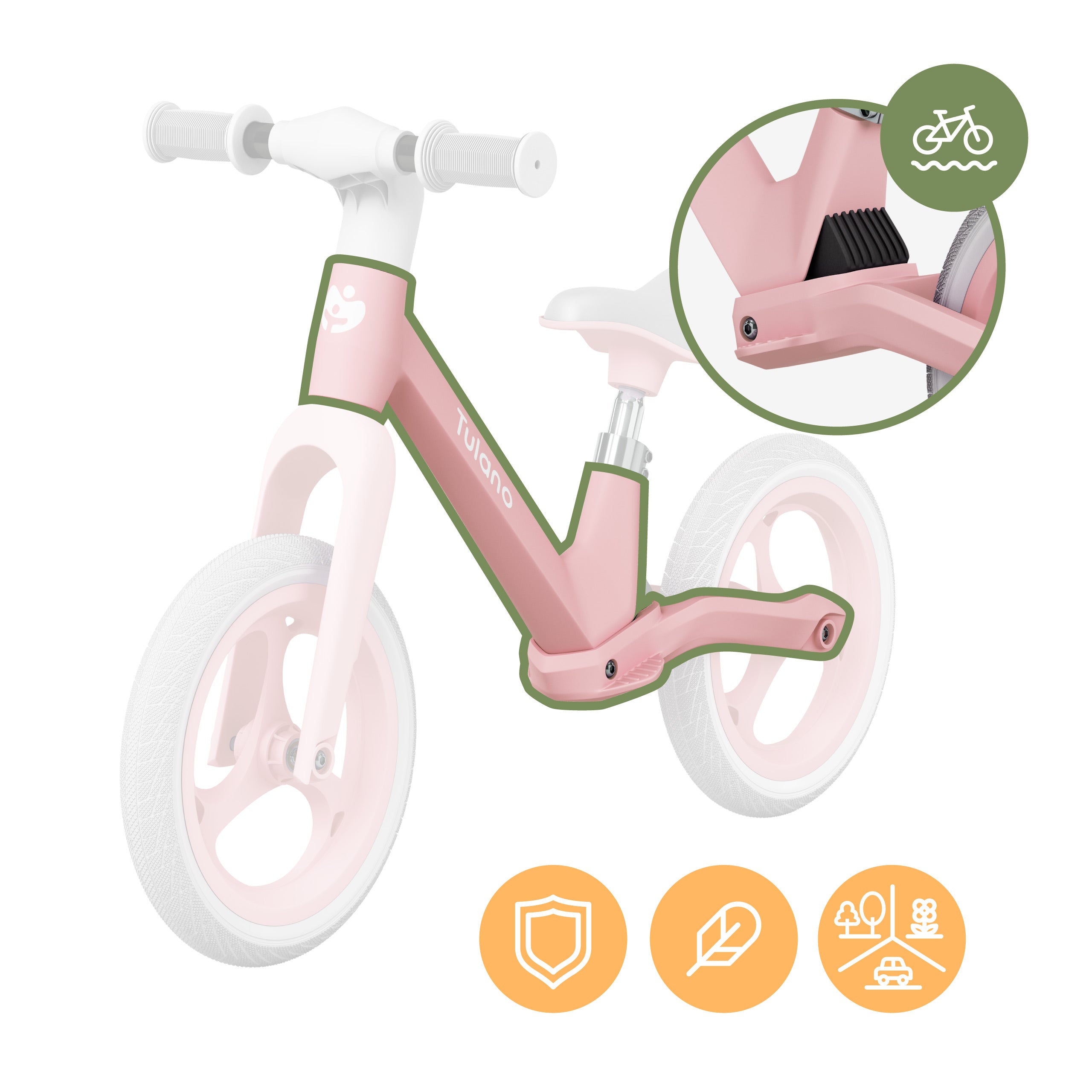 Tulano Route 45 Roze crossfiets