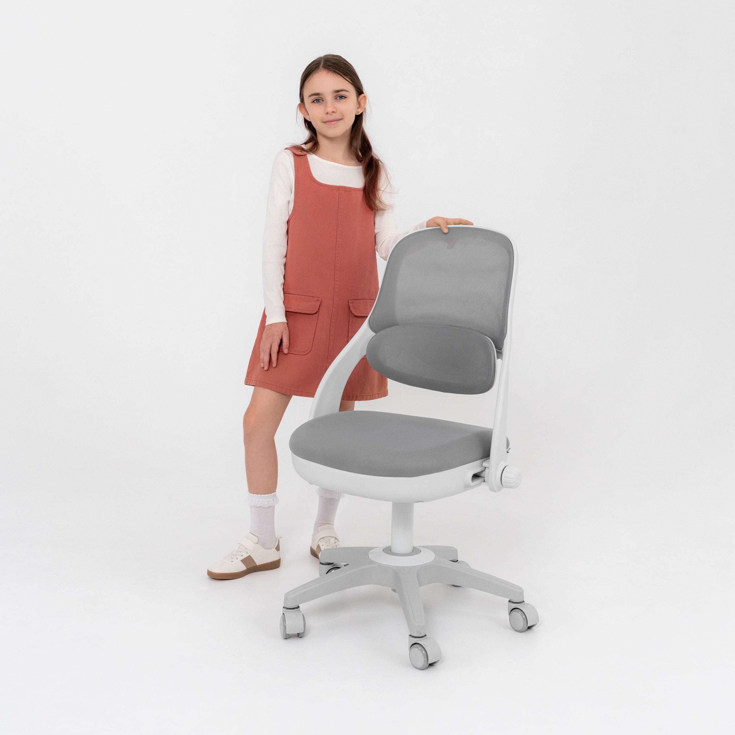 Mark Adler Junior 4.7 Grijze kinderdraaistoel
