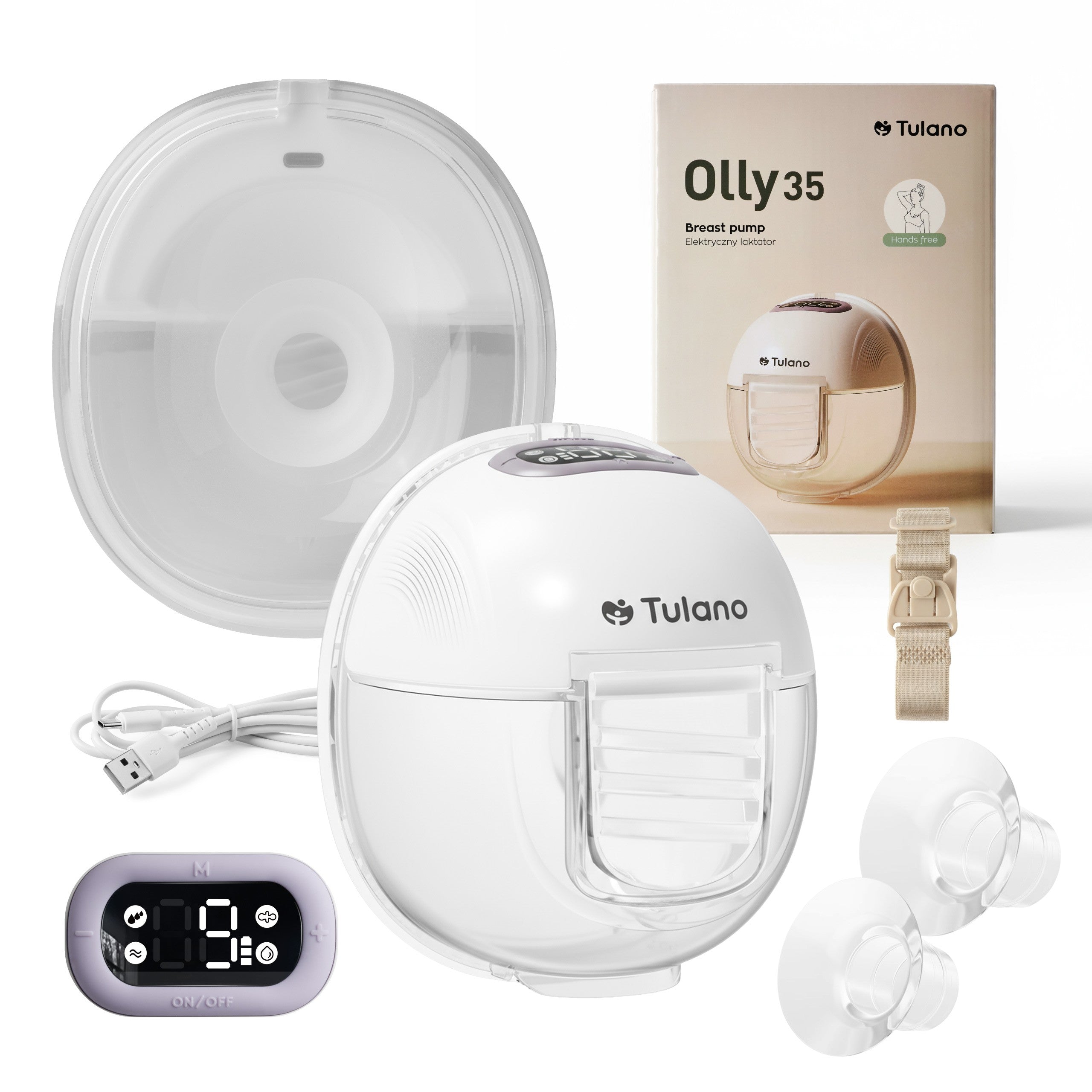Tulano Olly 35 snoerloze elektrische borstkolf