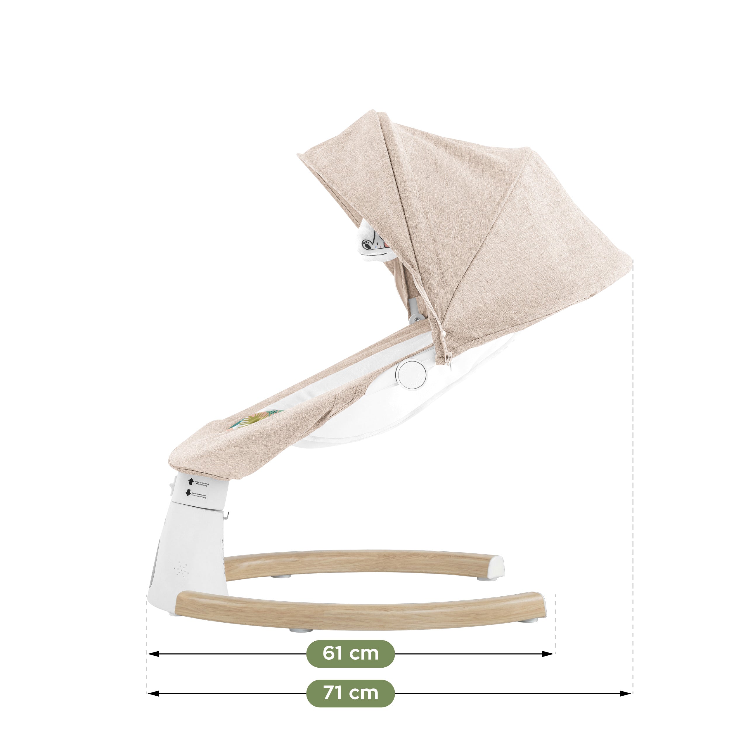 Tulano elektronische schommelstoel Astrid 35 Beige
