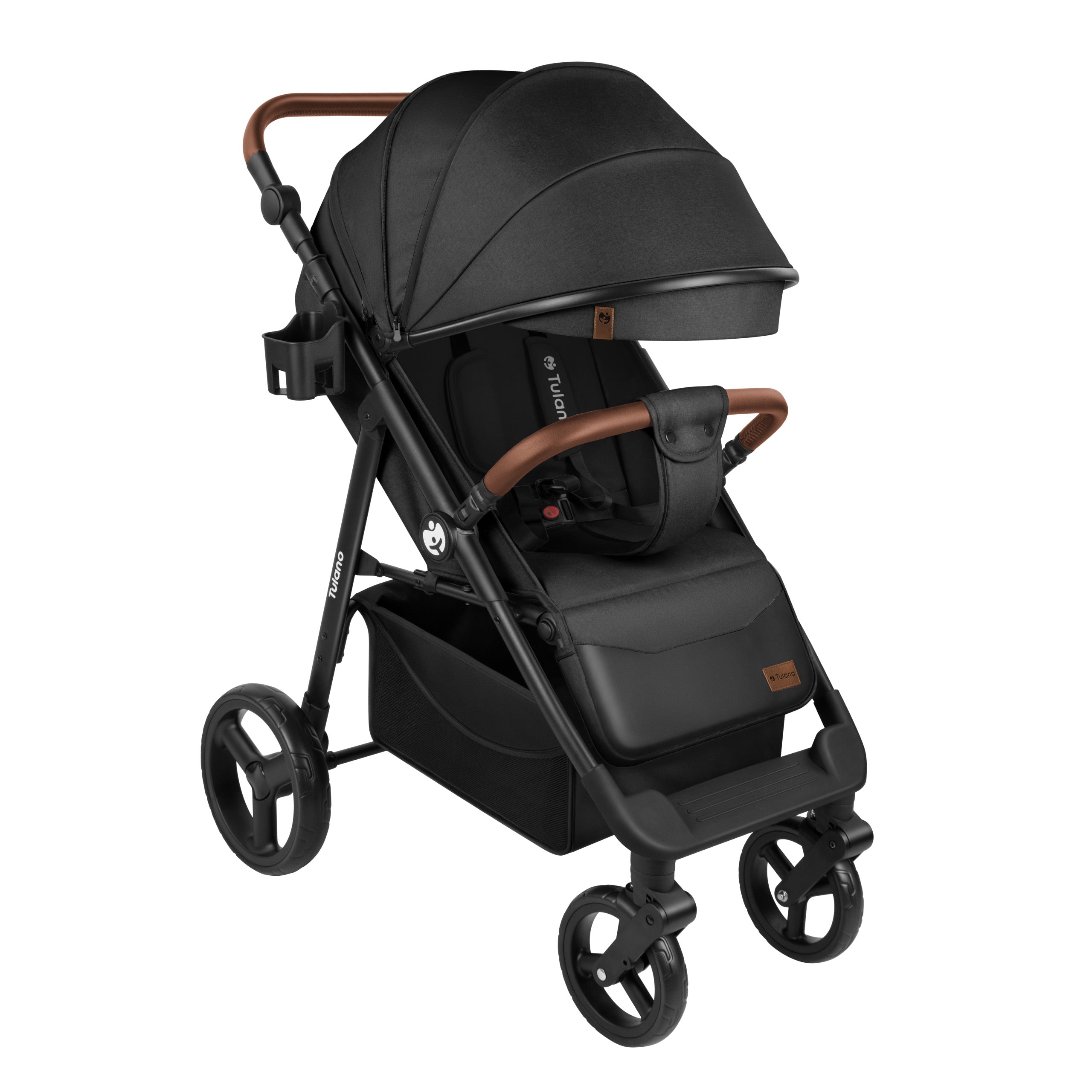 Kinderwagen met deken Tulano Avignon 35 Zwart