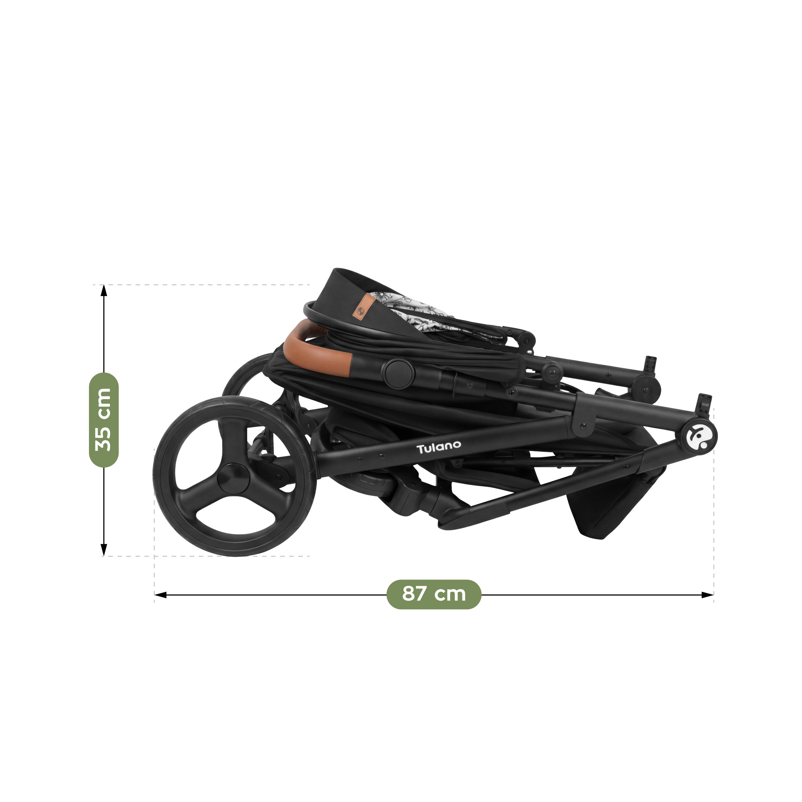 Kinderwagen met deken Tulano Avignon 35 Zwart