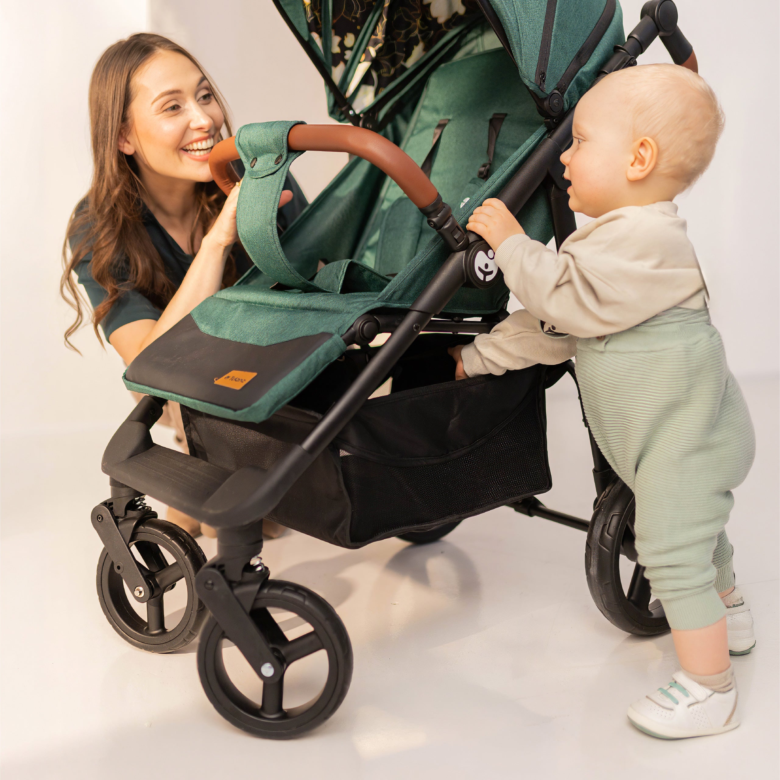 Kinderwagen met deken Tulano Avignon 35 Groen