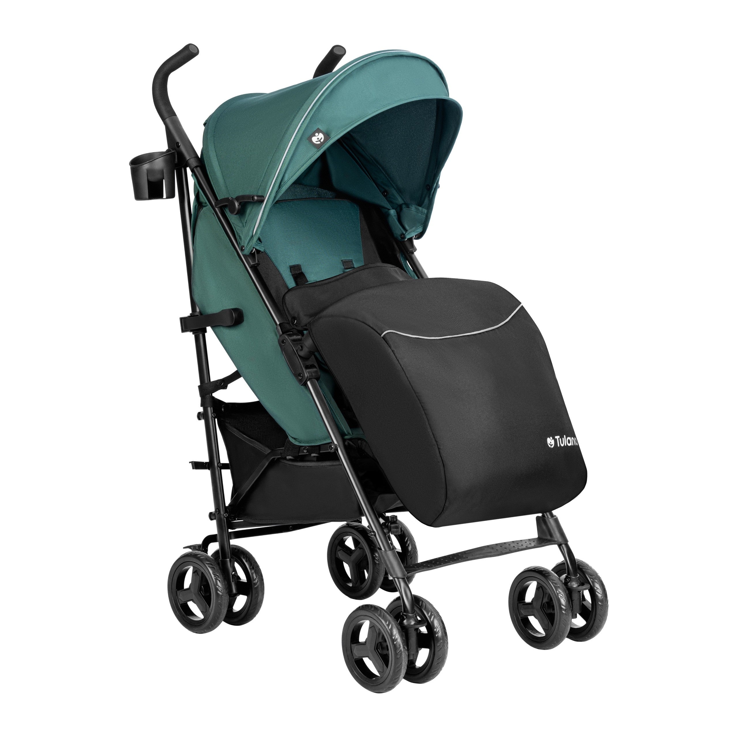 Tulano Davos 35 Kinderwagen Groen-Zwart