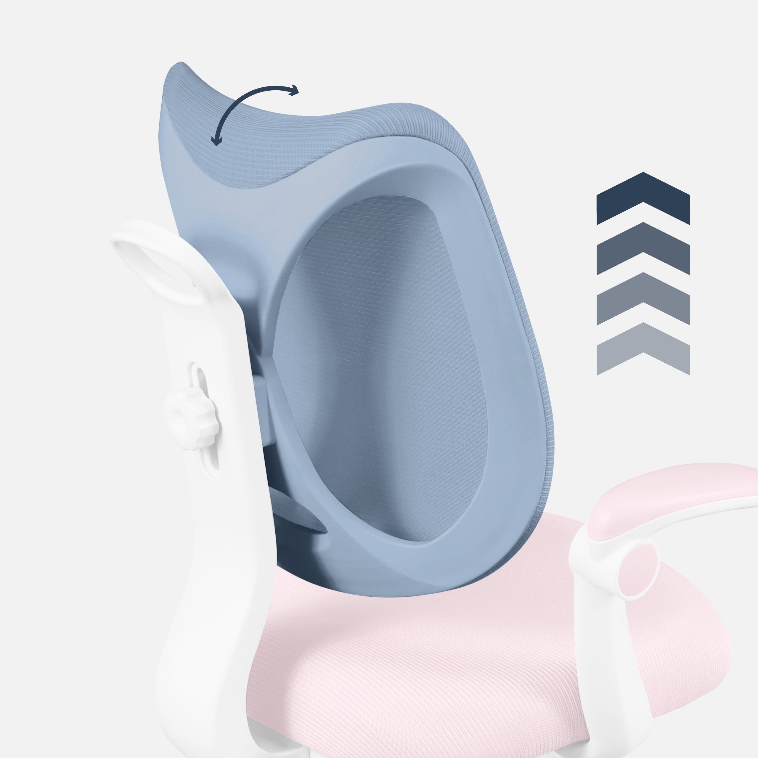Mark Adler Junior 4.6 Roze ergonomische kinderstoel