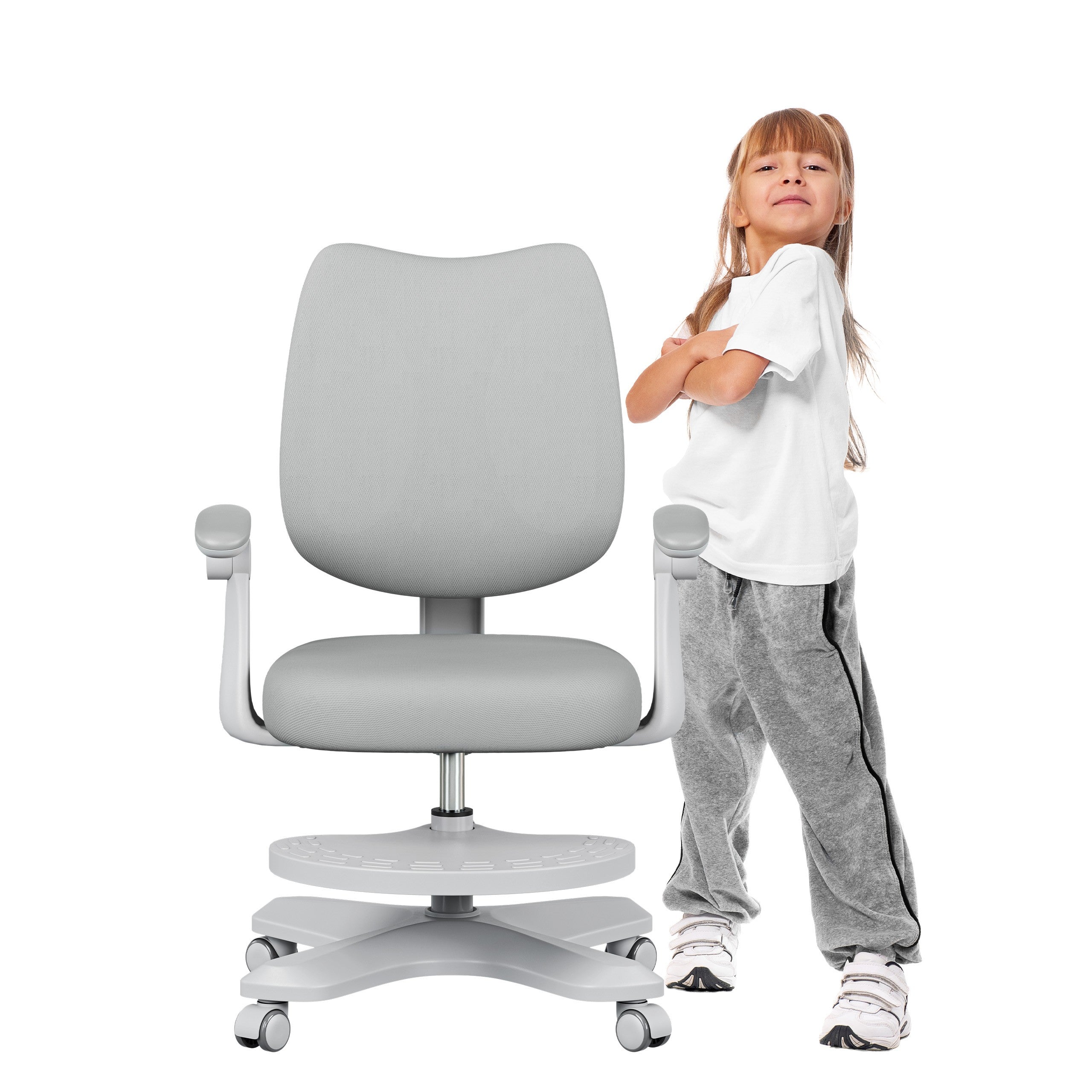 Mark Adler Junior 4.6 Grijze ergonomische kinderstoel