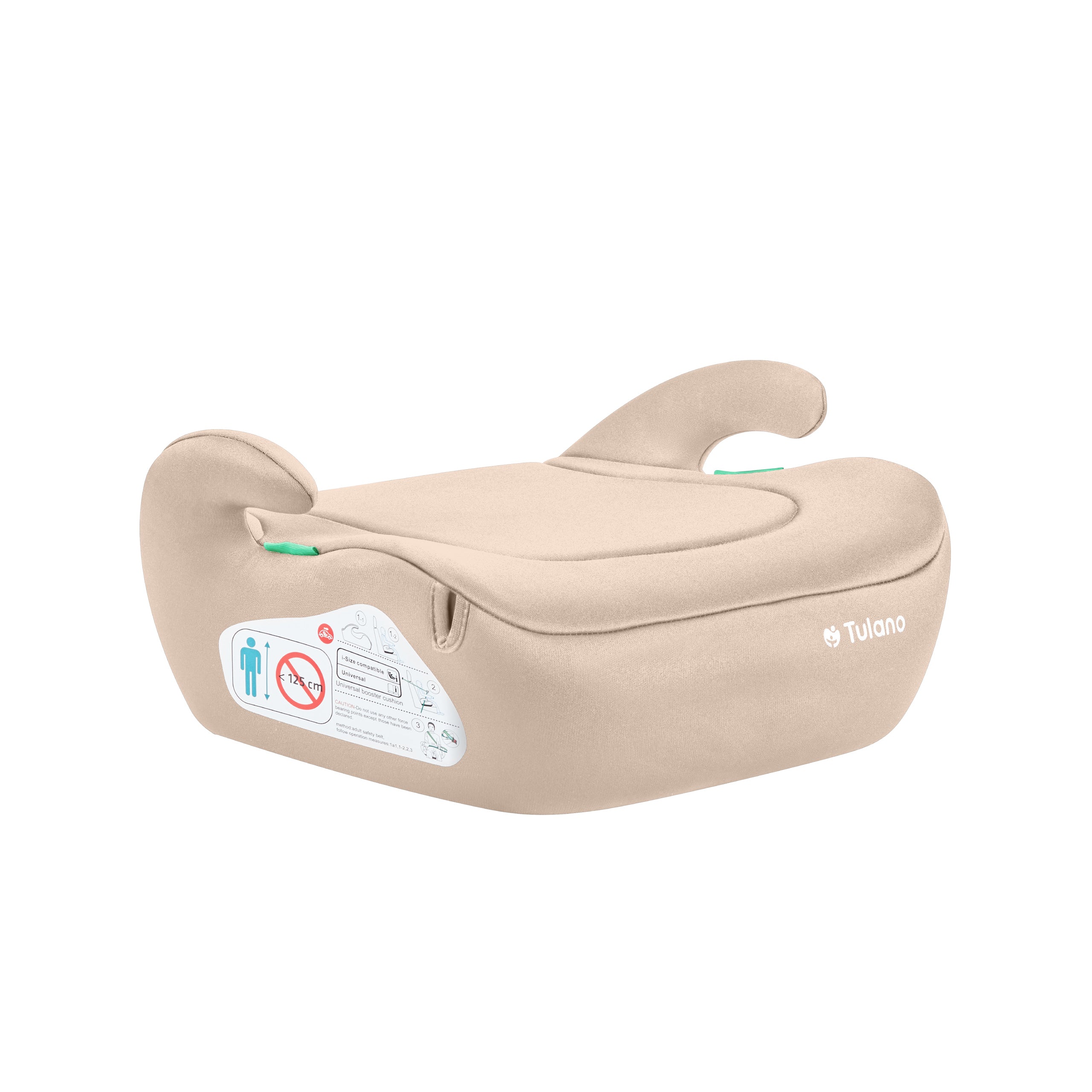 Tulano Cabby 20 Beige 125-150cm I-Size basis autostoel