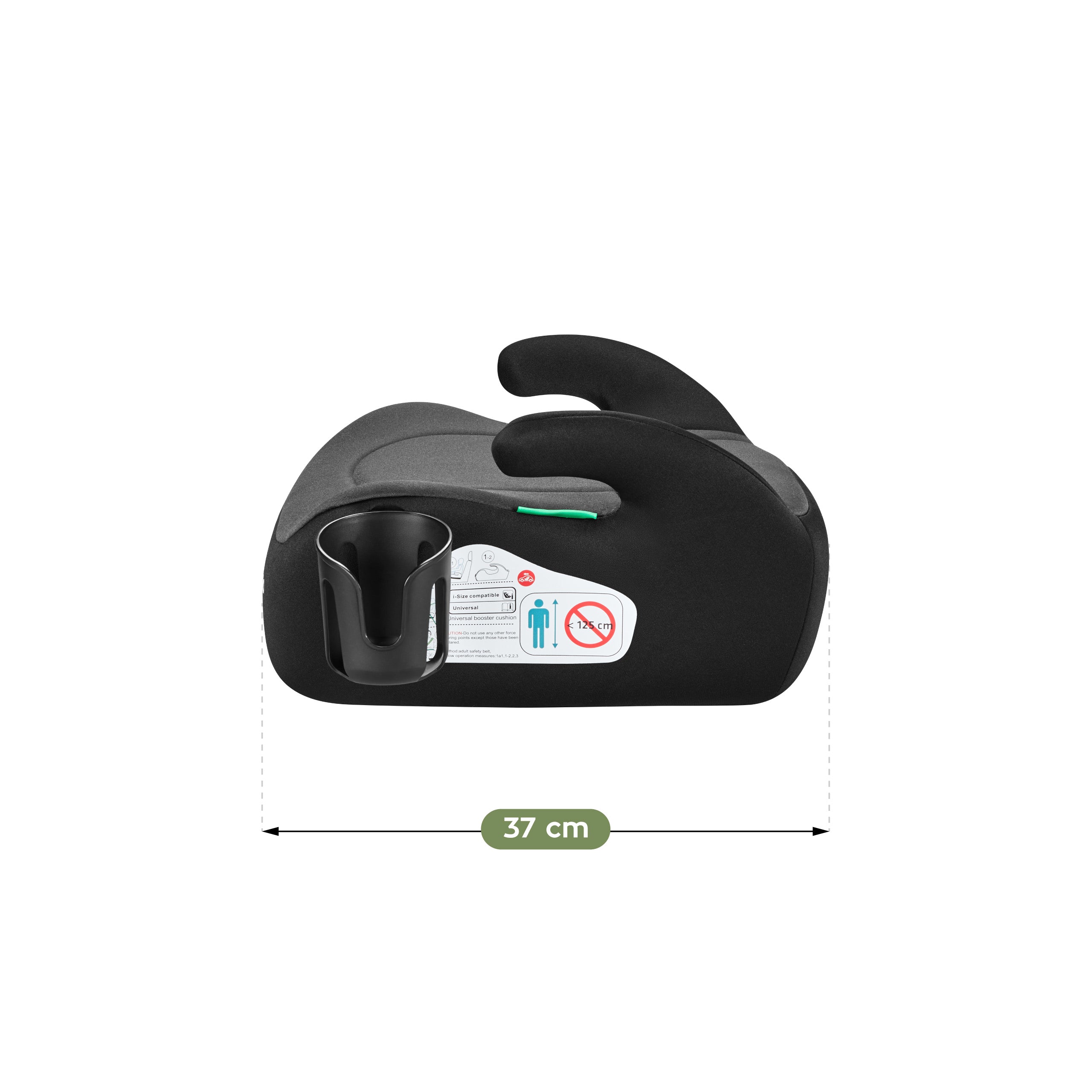 Tulano Cabby 20 Grey 125-150cm I-Size basis autostoel