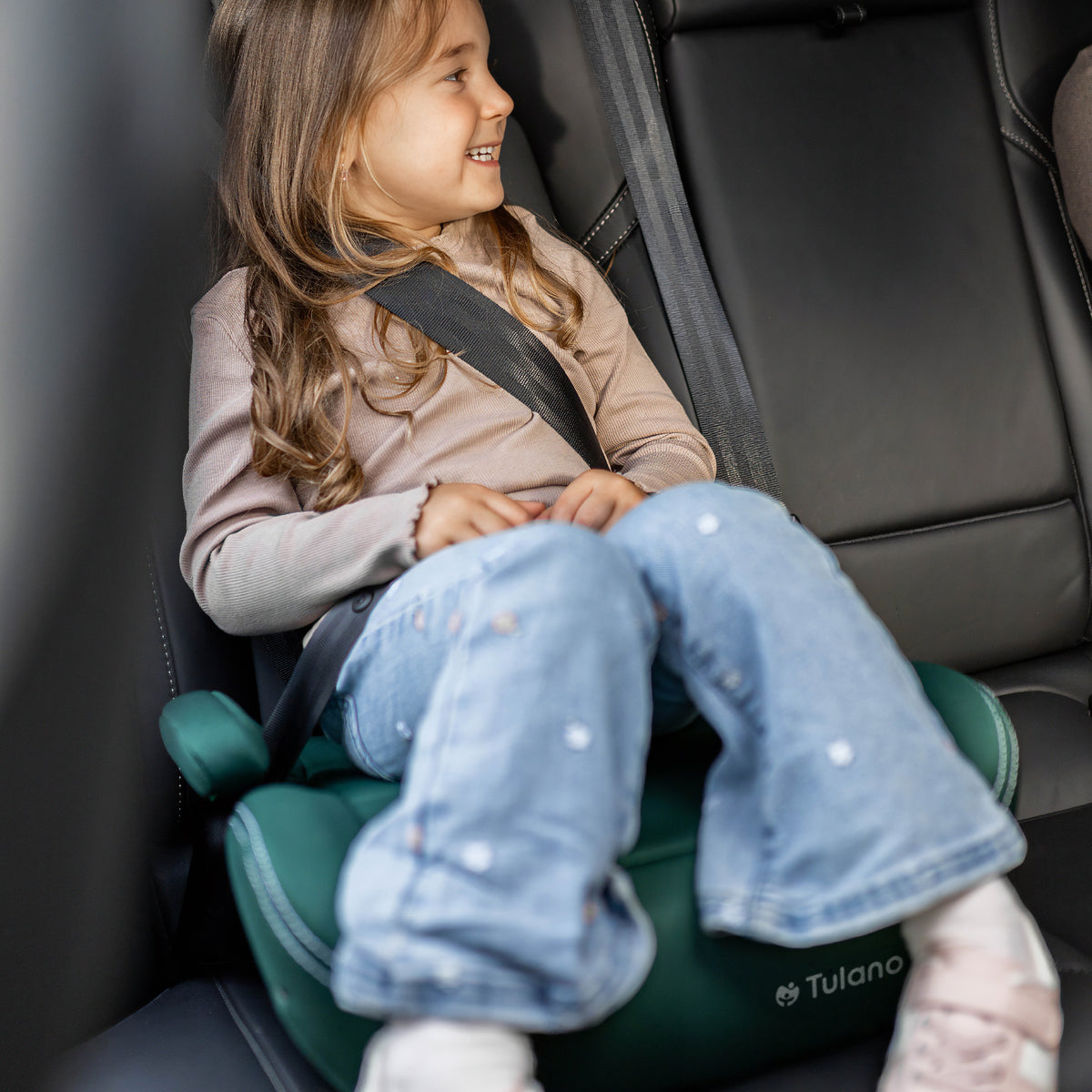 Tulano Cabby 25 Green 125-150cm I-Size basis autostoel
