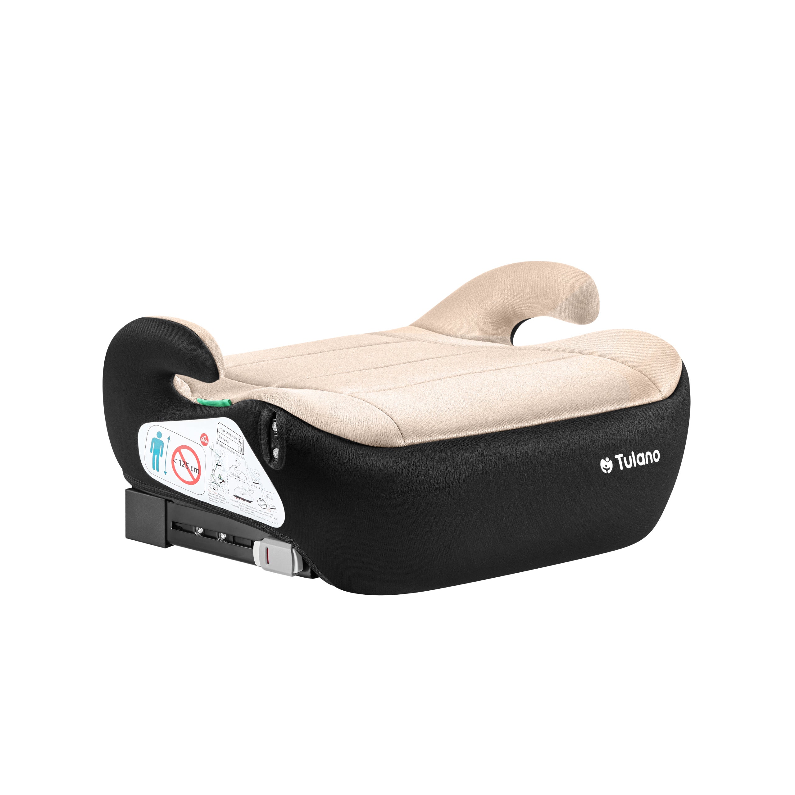 Tulano Cabby 30 Beige-Zwart basis autostoel
