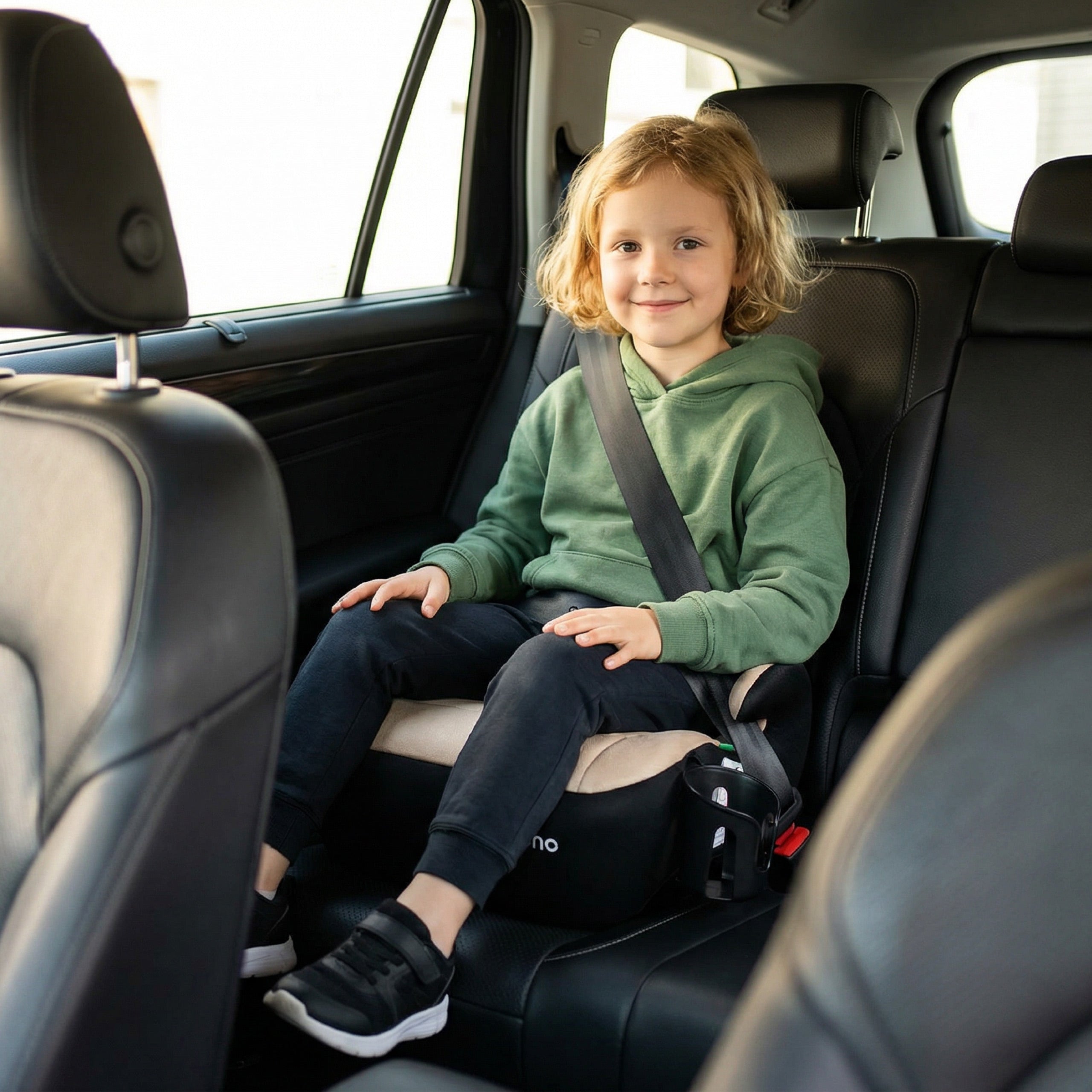 Tulano Cabby 30 Beige-Zwart basis autostoel