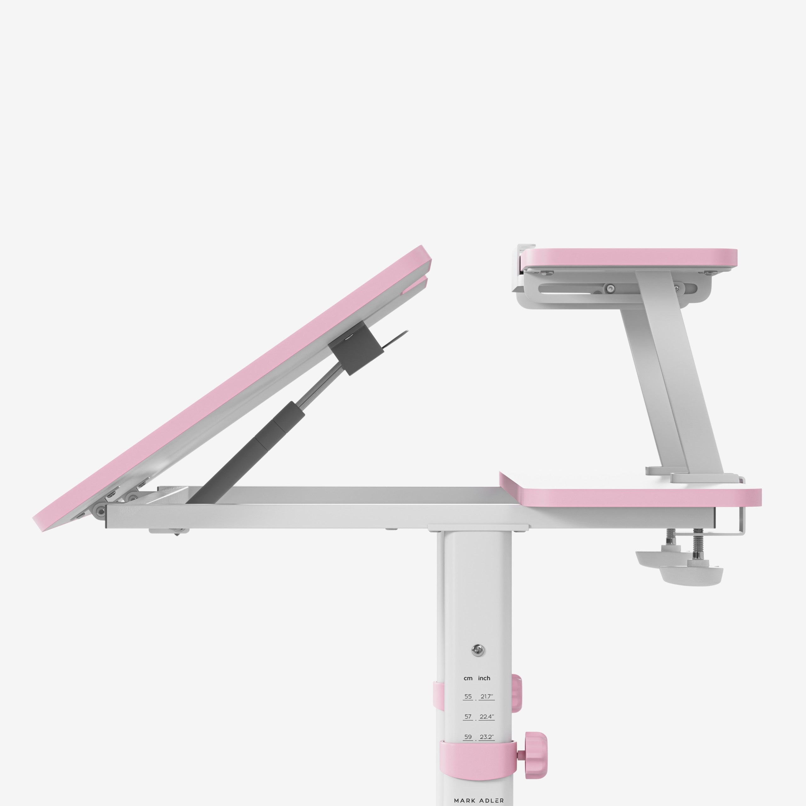 Mark Adler Study 3.7 Roze 90 cm verstelbaar kinderbureau