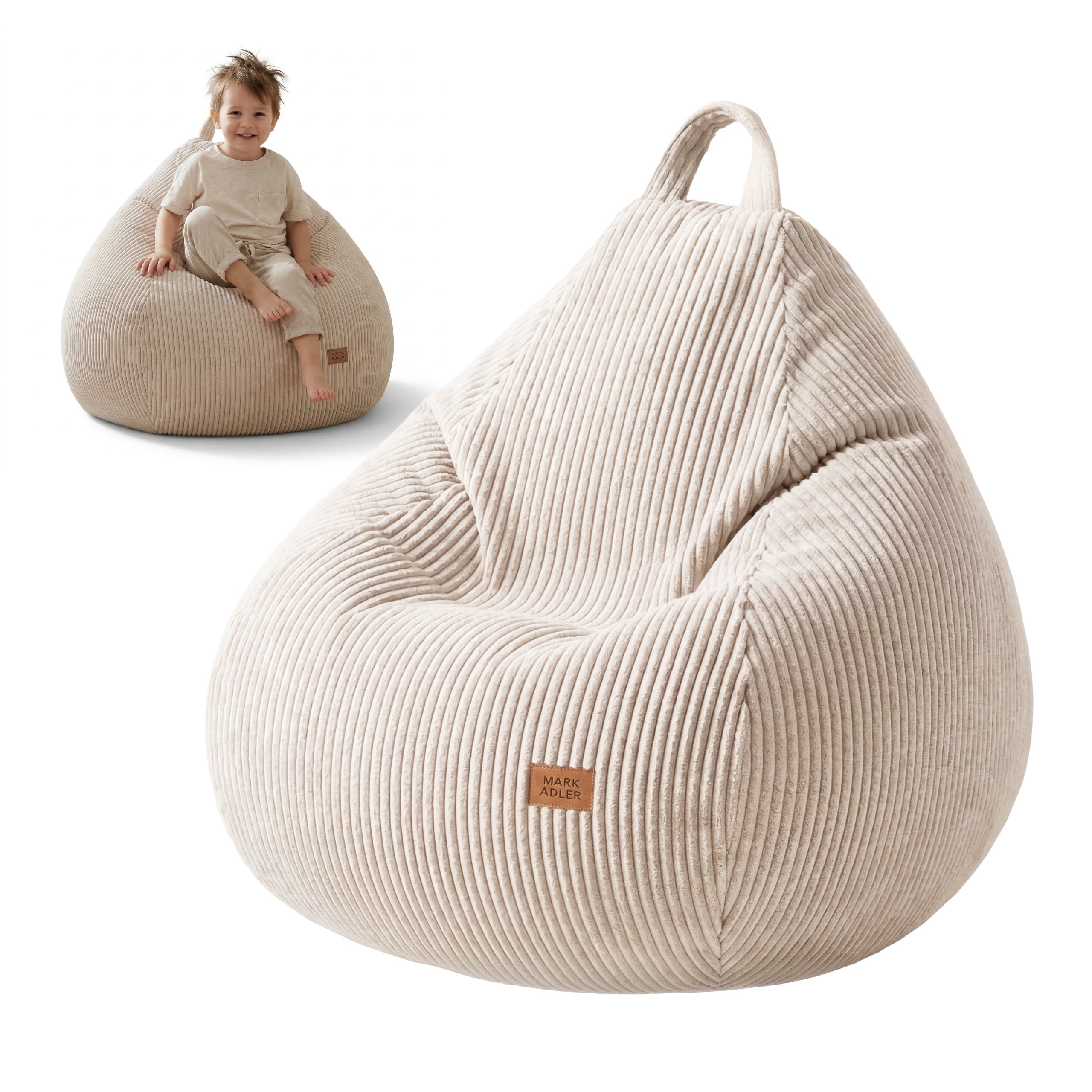 Corduroy buidel beige Mark Adler Comfy 1.0 Beige