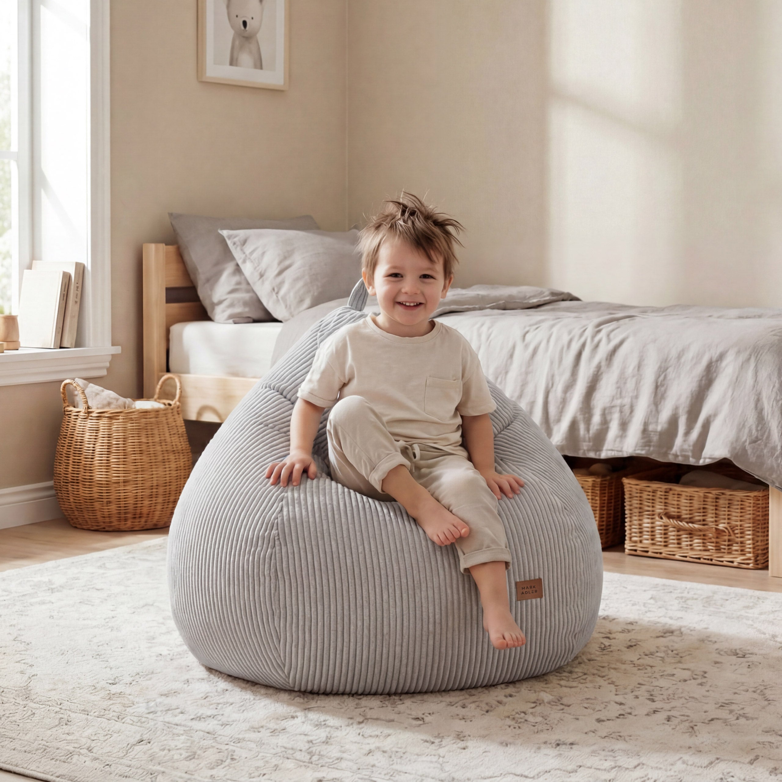 Corduroy buidel grijs Mark Adler Comfy 1.0 Grijs