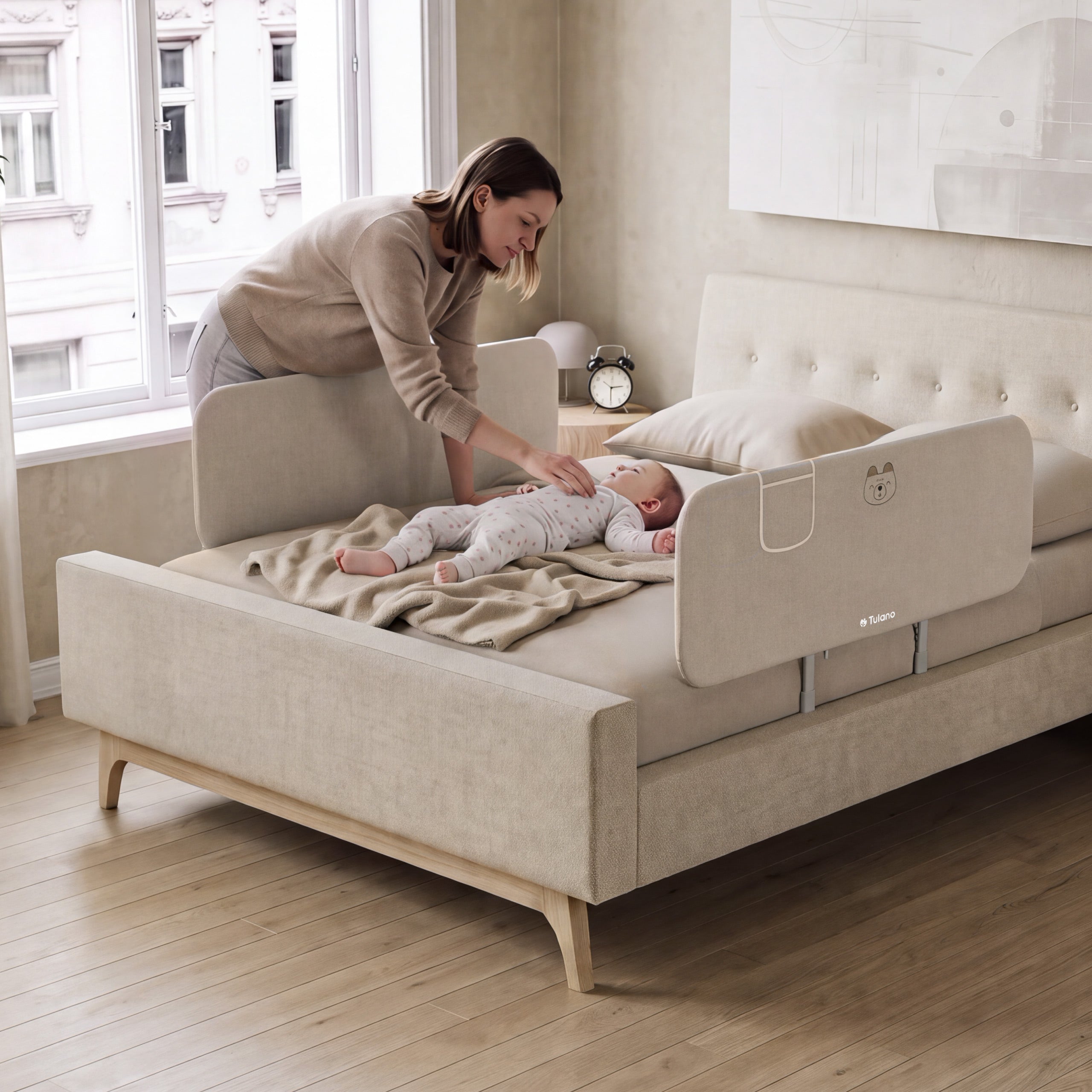 Kinderbedhekje Tulano Cover 50 Beige