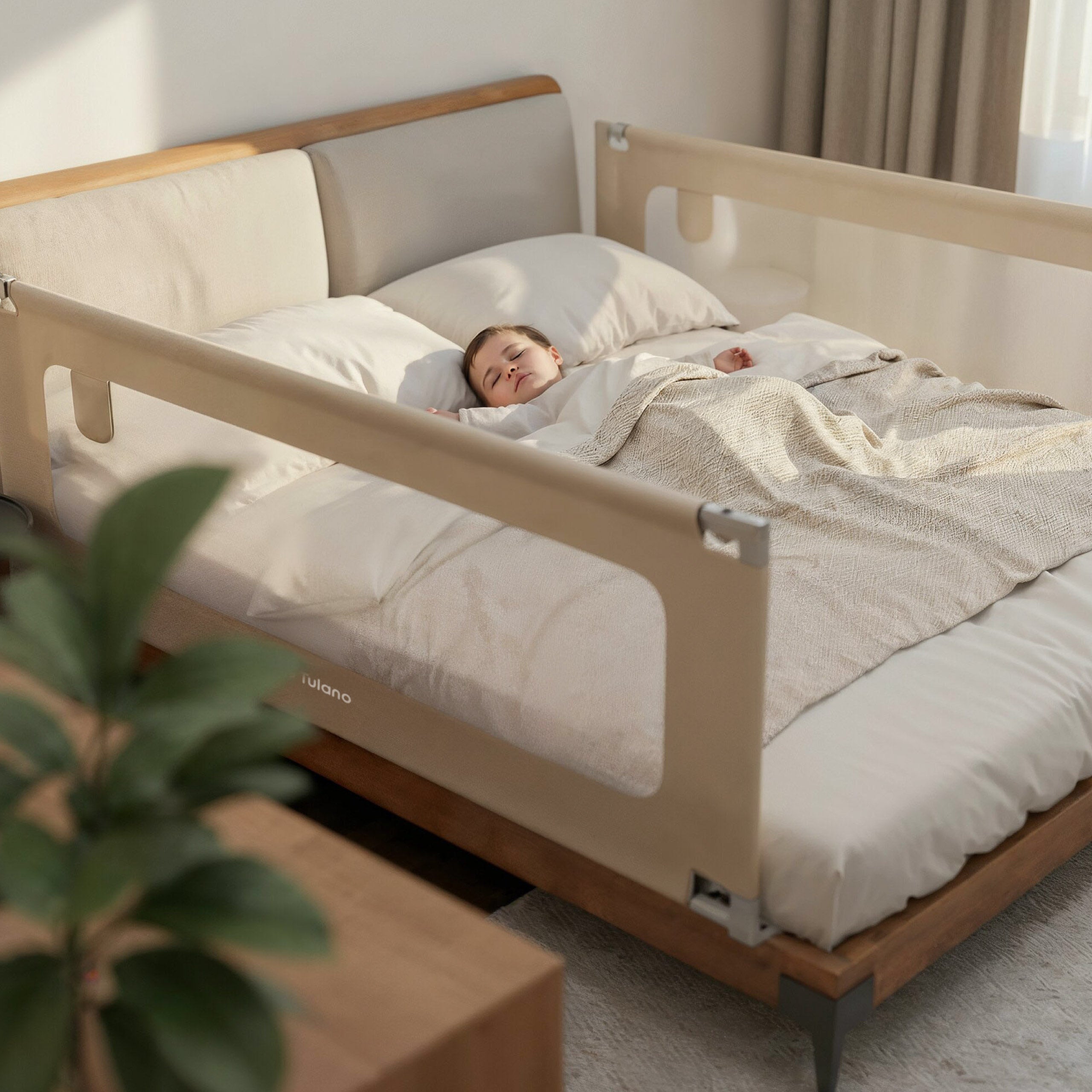 Bedhek 200 cm Tulano Cover 40 Beige