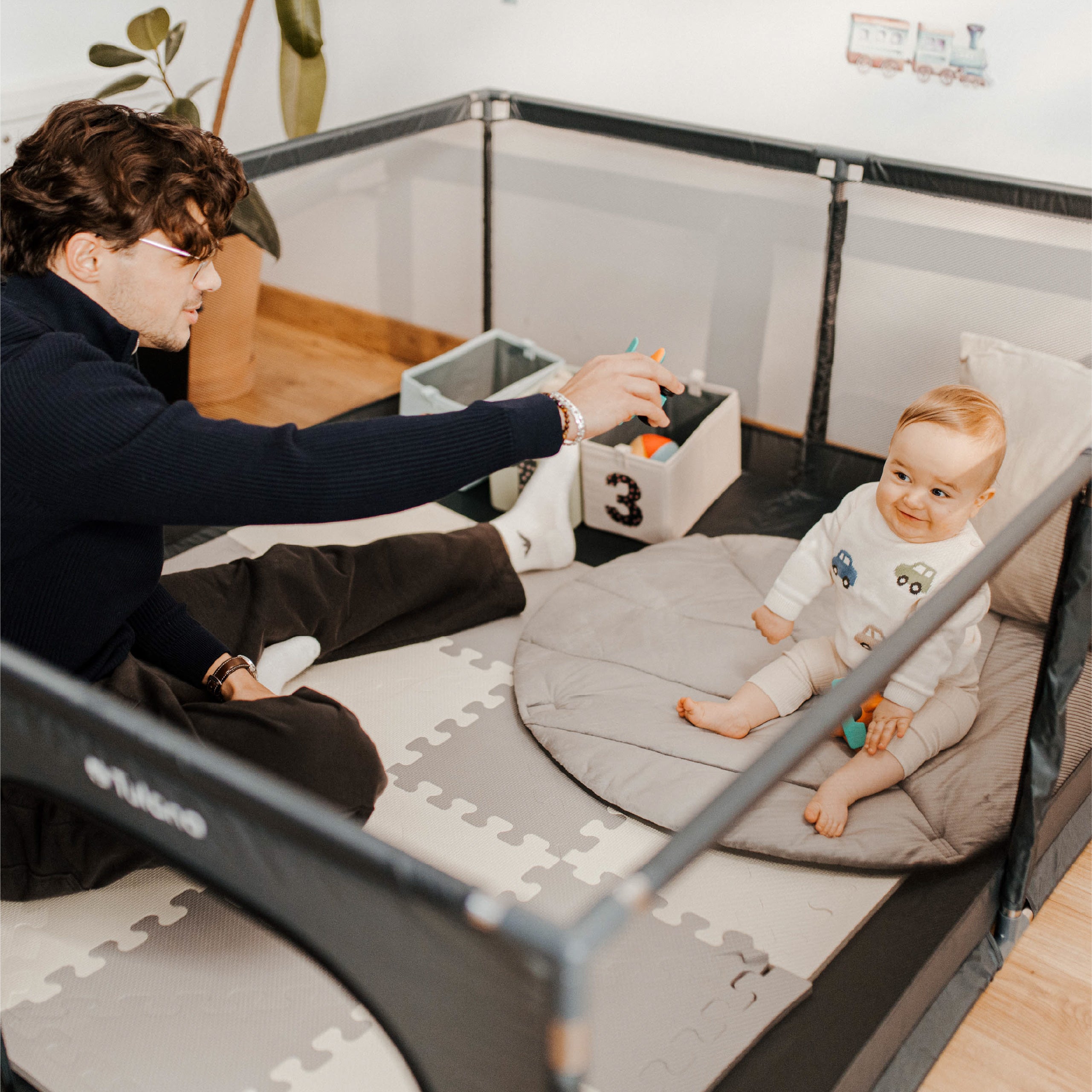 Tulano Cozy 20 Graphite baby box - 130 cm
